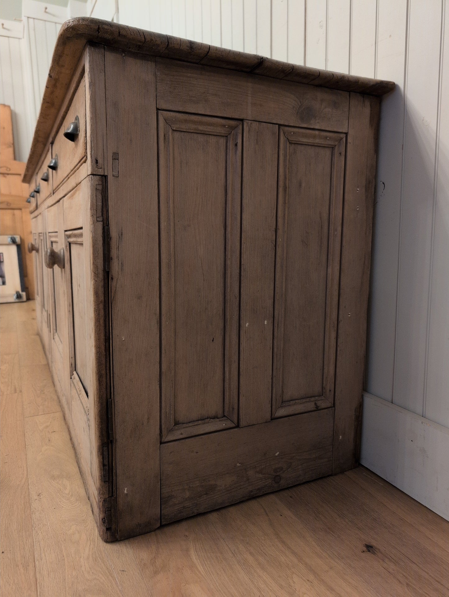 Victorian Pine 7ft+ Sideboard