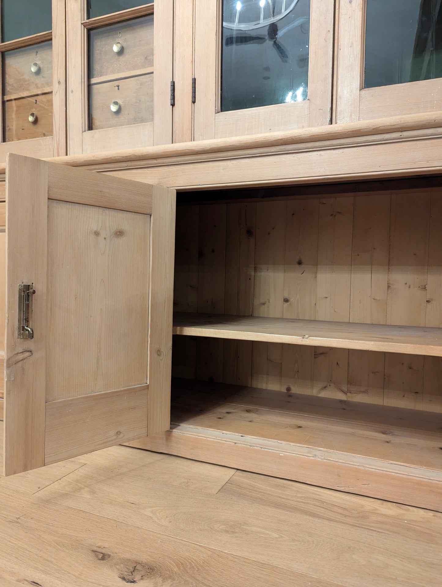 French Pine Bakery Cupboard