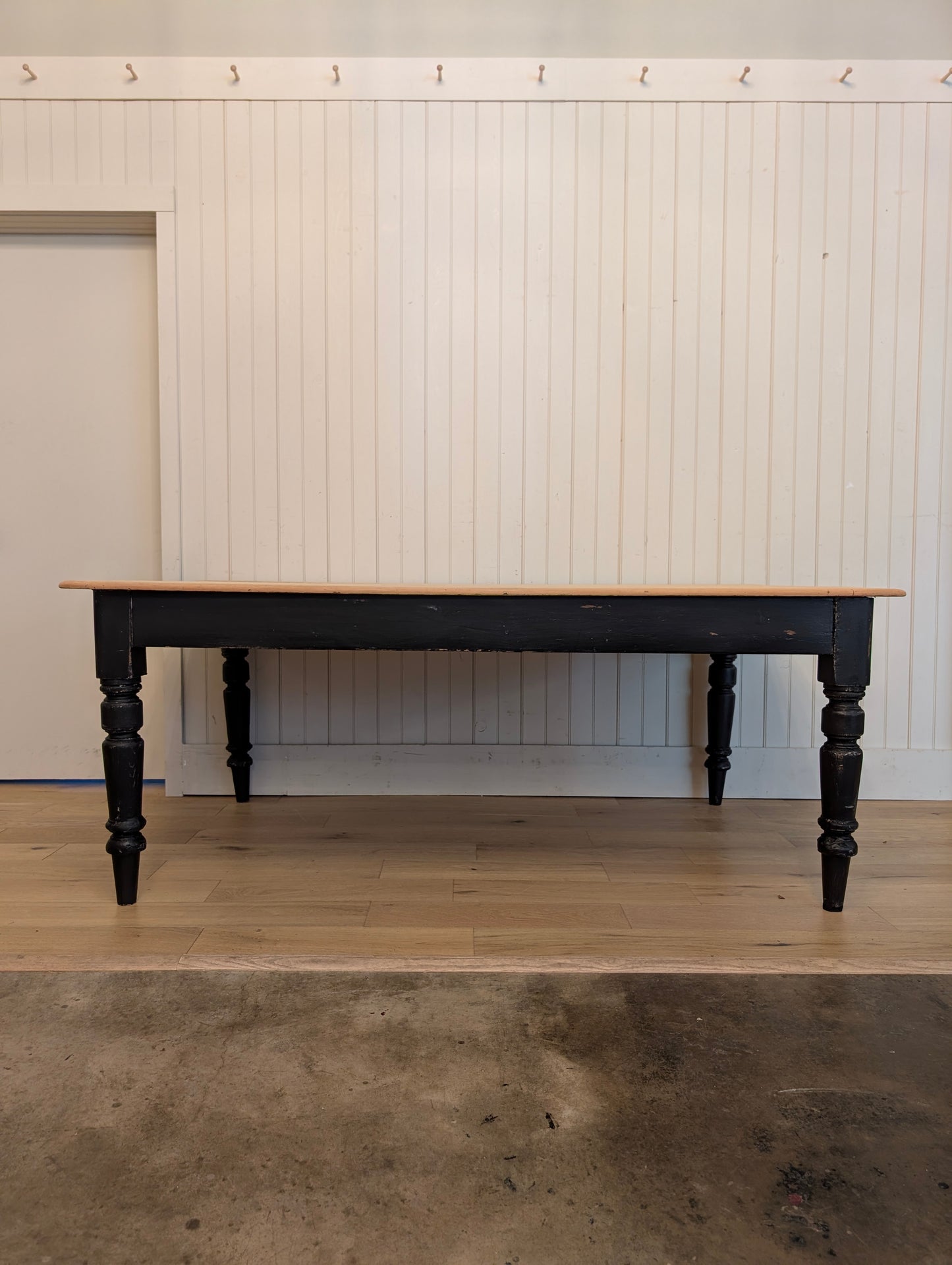 Ebonized English Pine Table