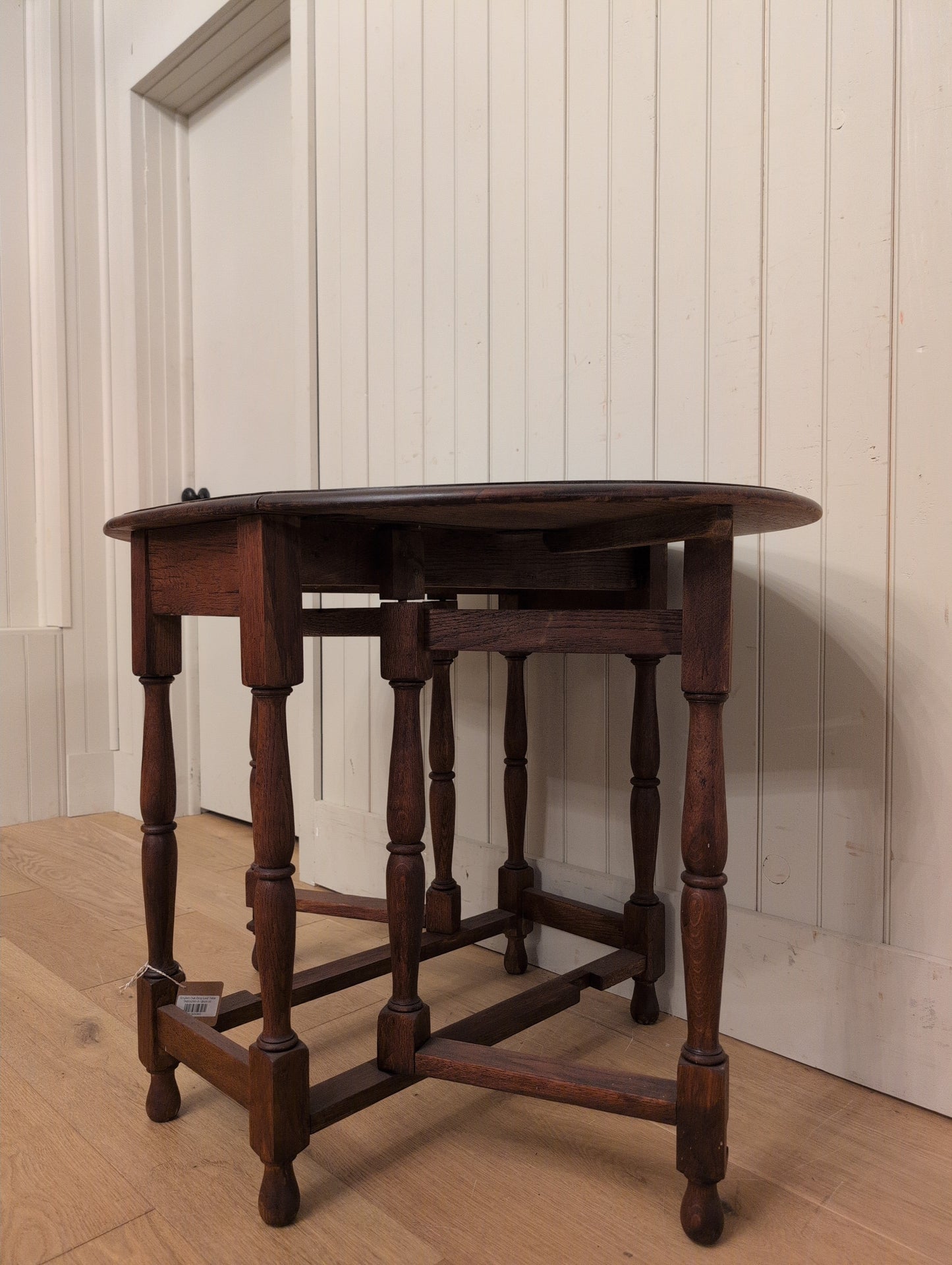 English Oak Drop Leaf Table