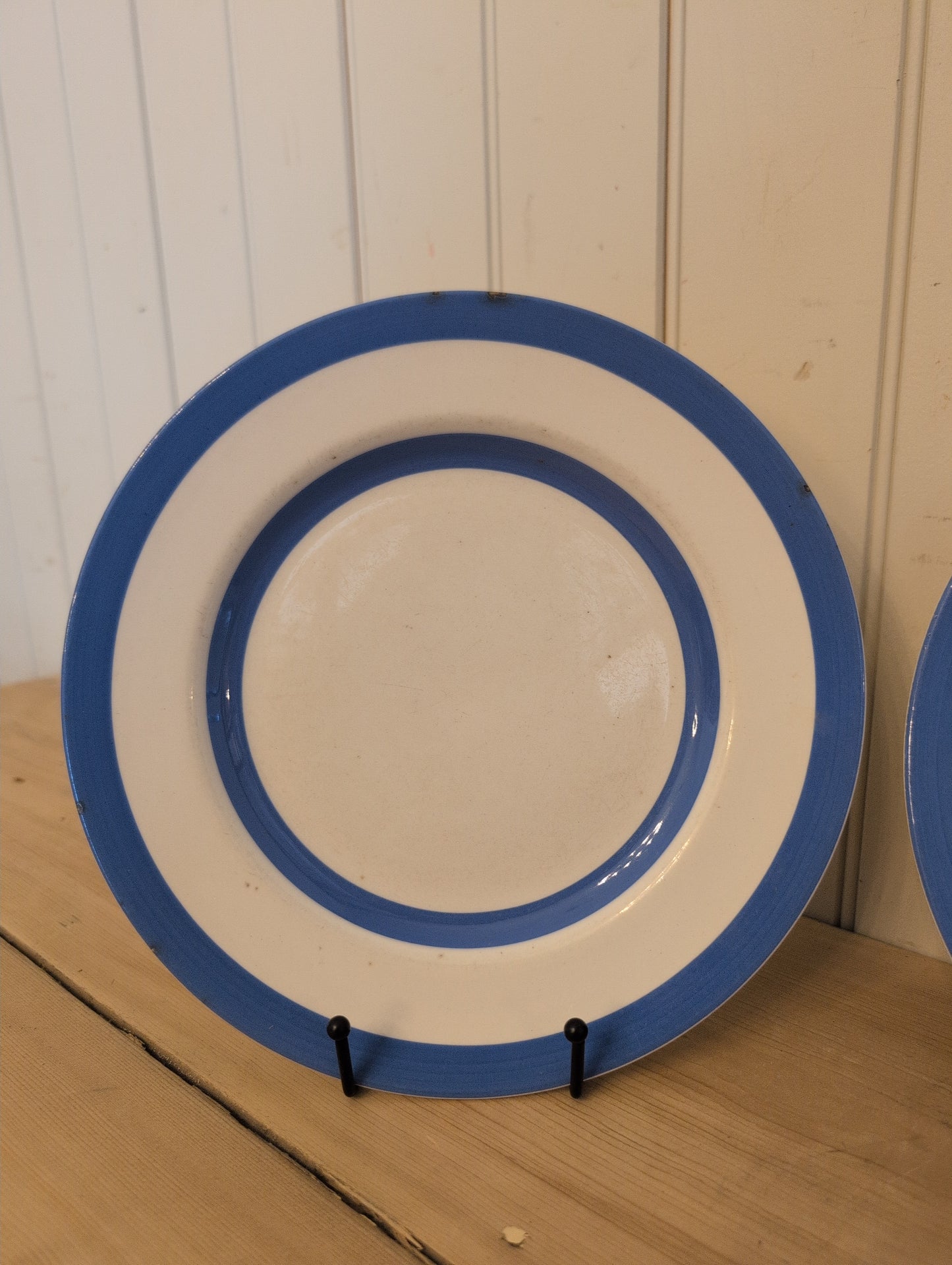 Cornishware 10" Plate Green Shield