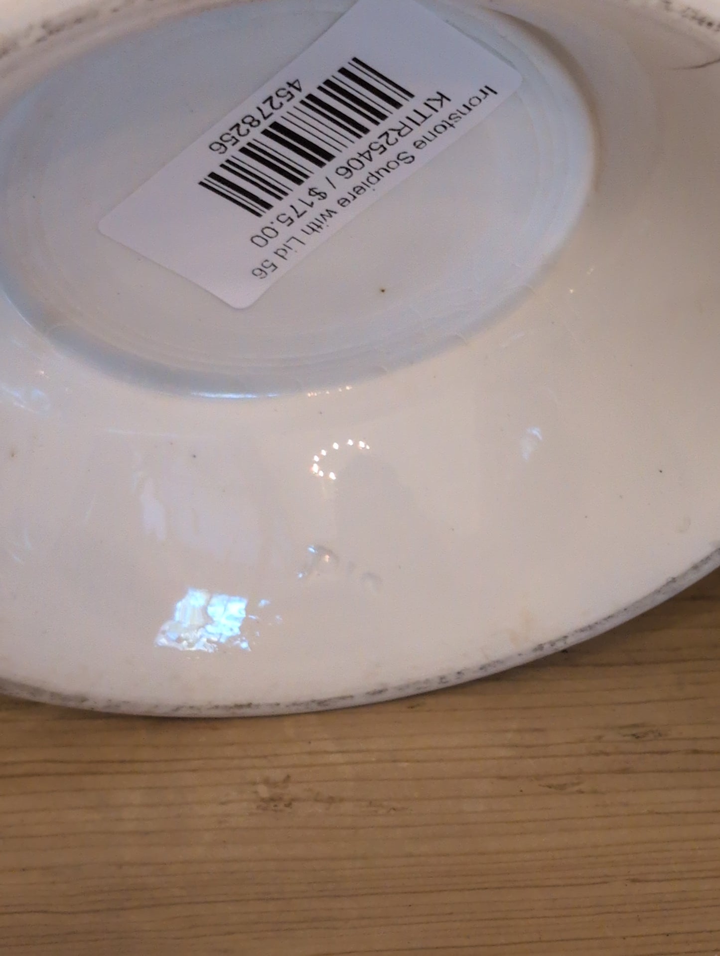 Ironstone Soupiere with Lid 56