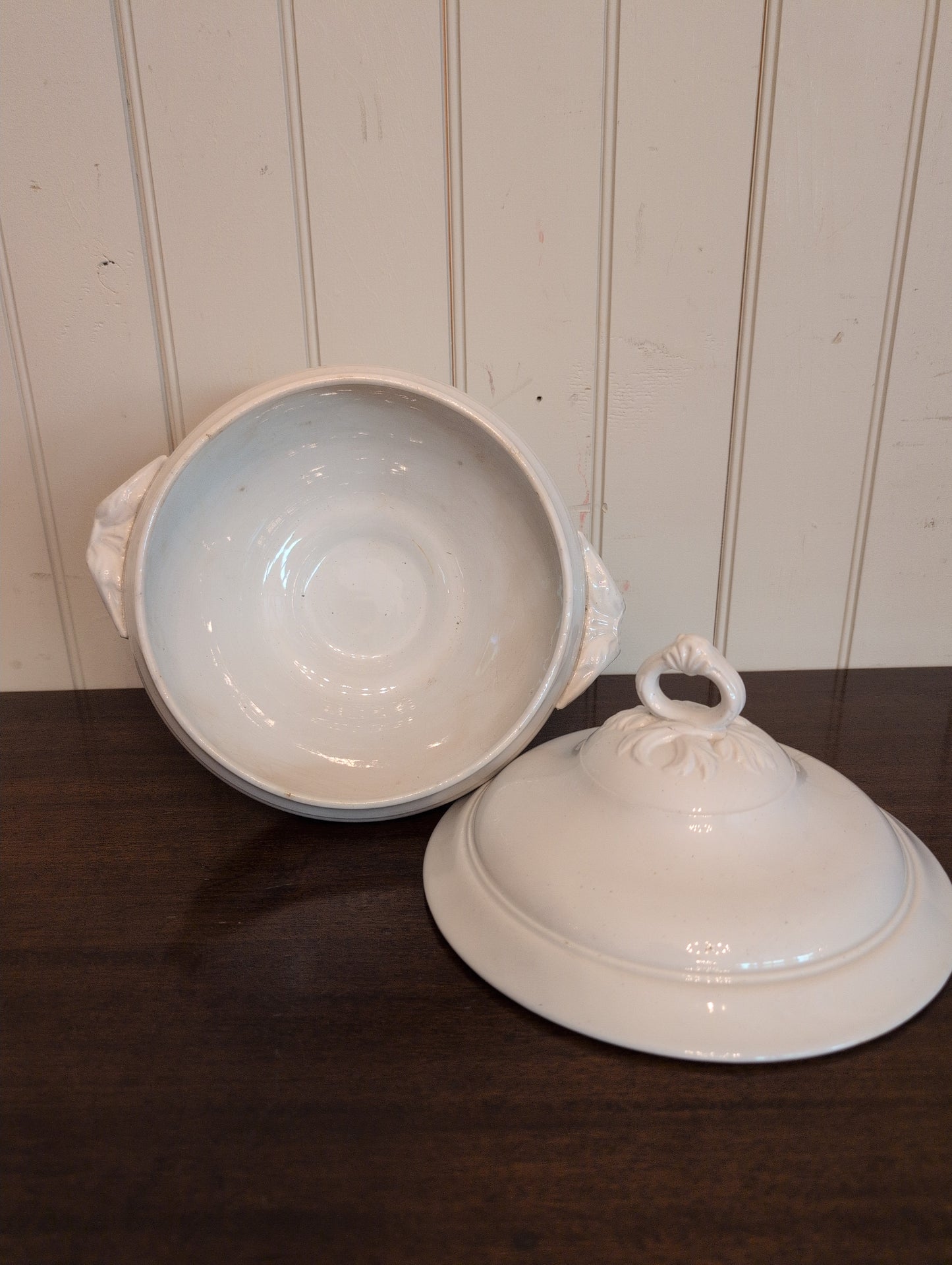 Ironstone Soupiere with Lid 56