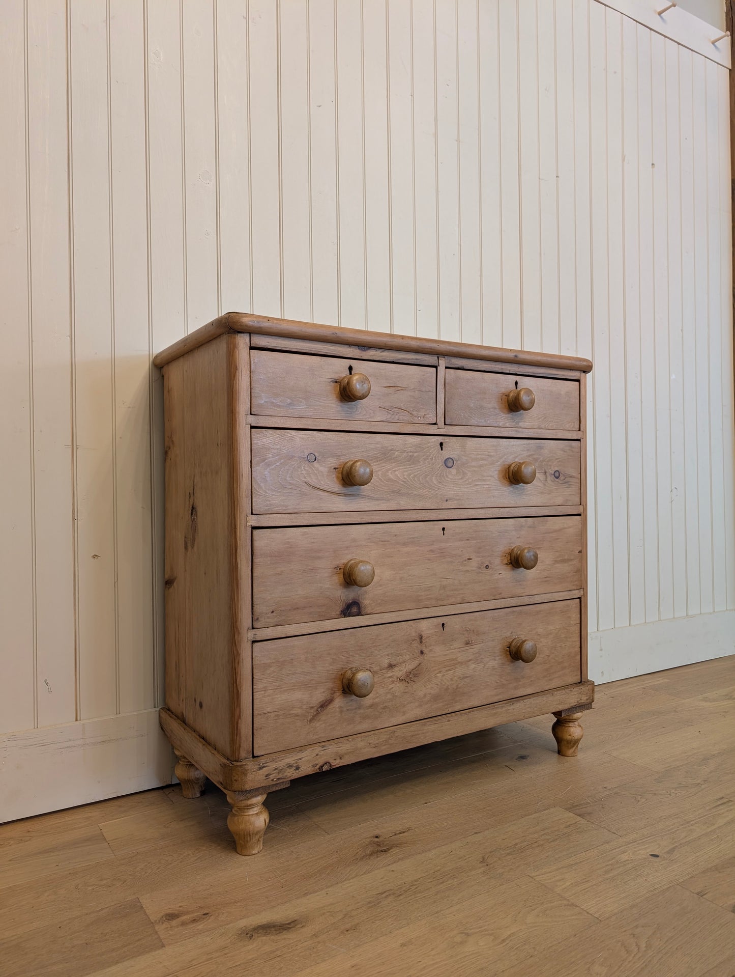 Striking 2 Over 3 Pine Chest