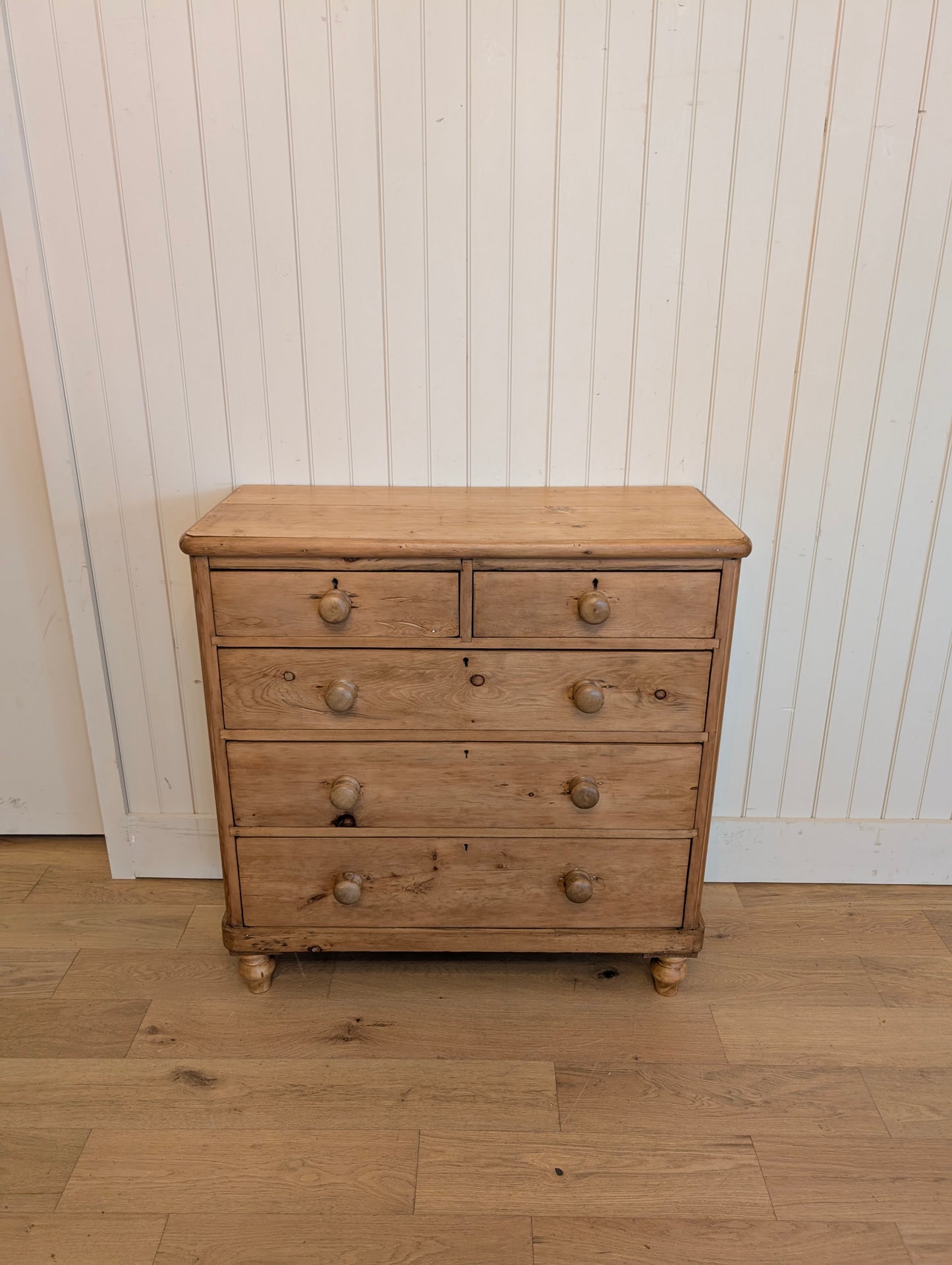 Striking 2 Over 3 Pine Chest