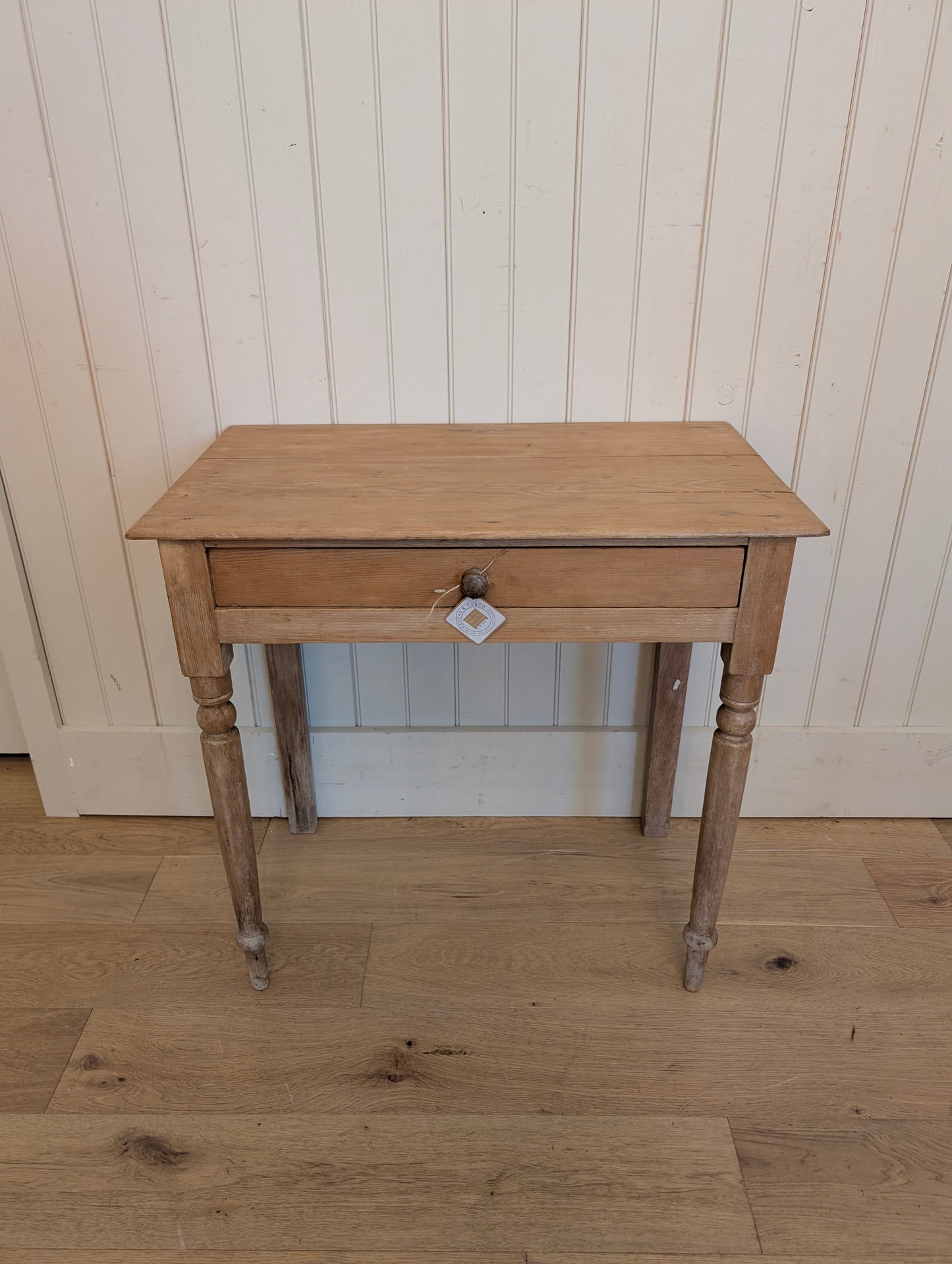 Single Drawer Pine Side Table