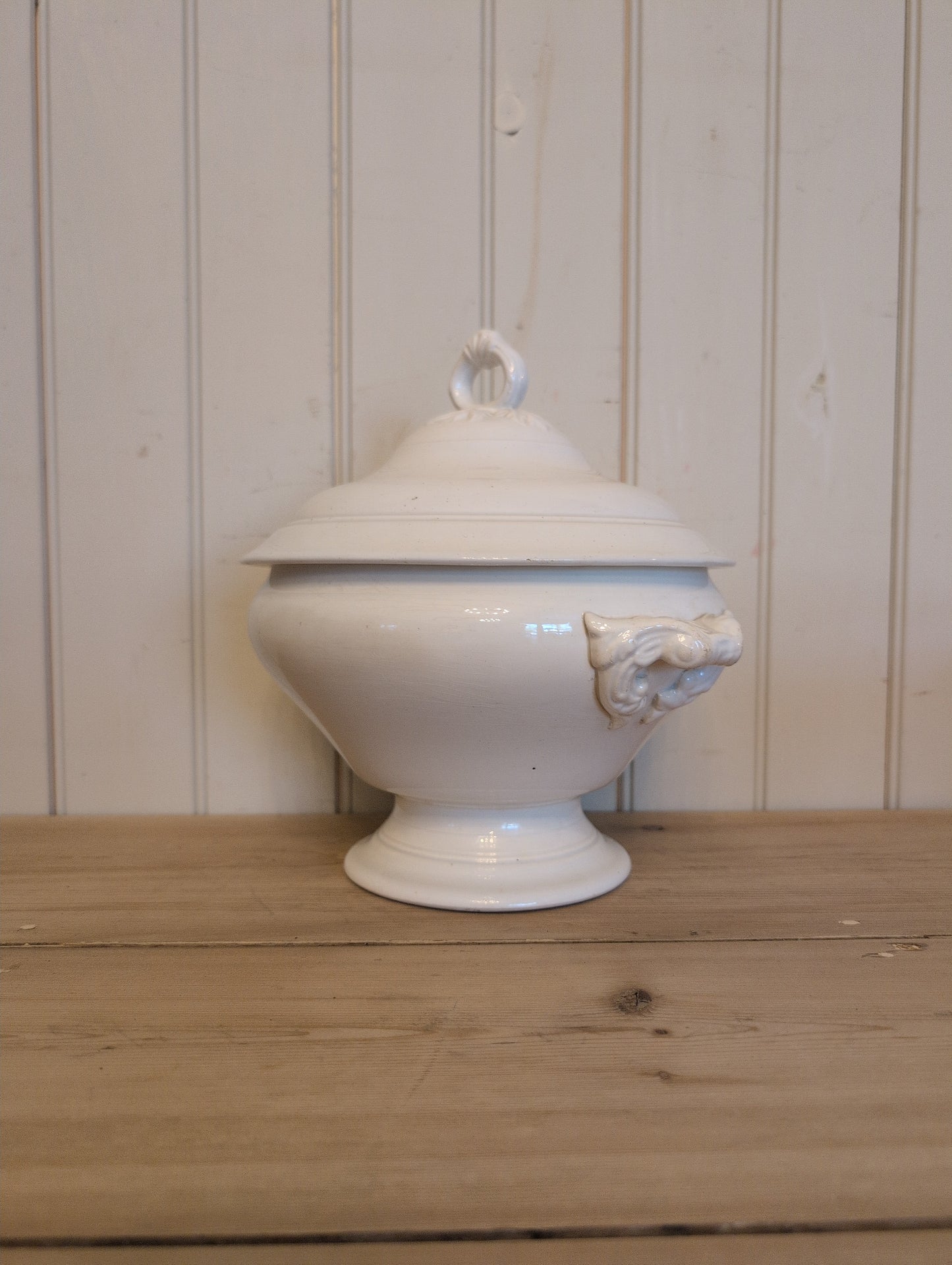 Ironstone Soupiere with Lid 56