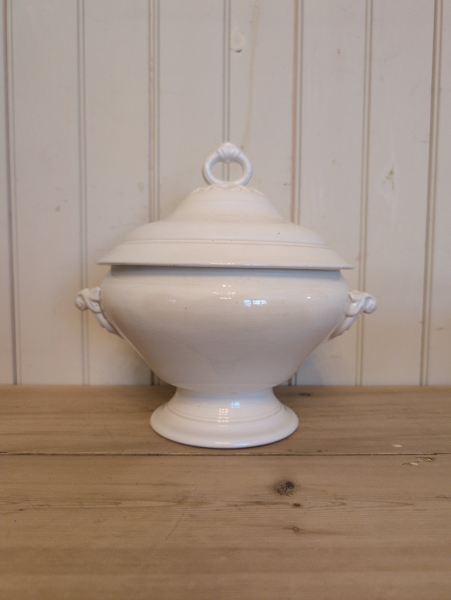 Ironstone Soupiere with Lid 56