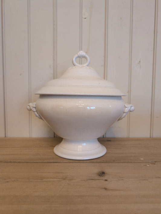 Ironstone Soupiere with Lid 56