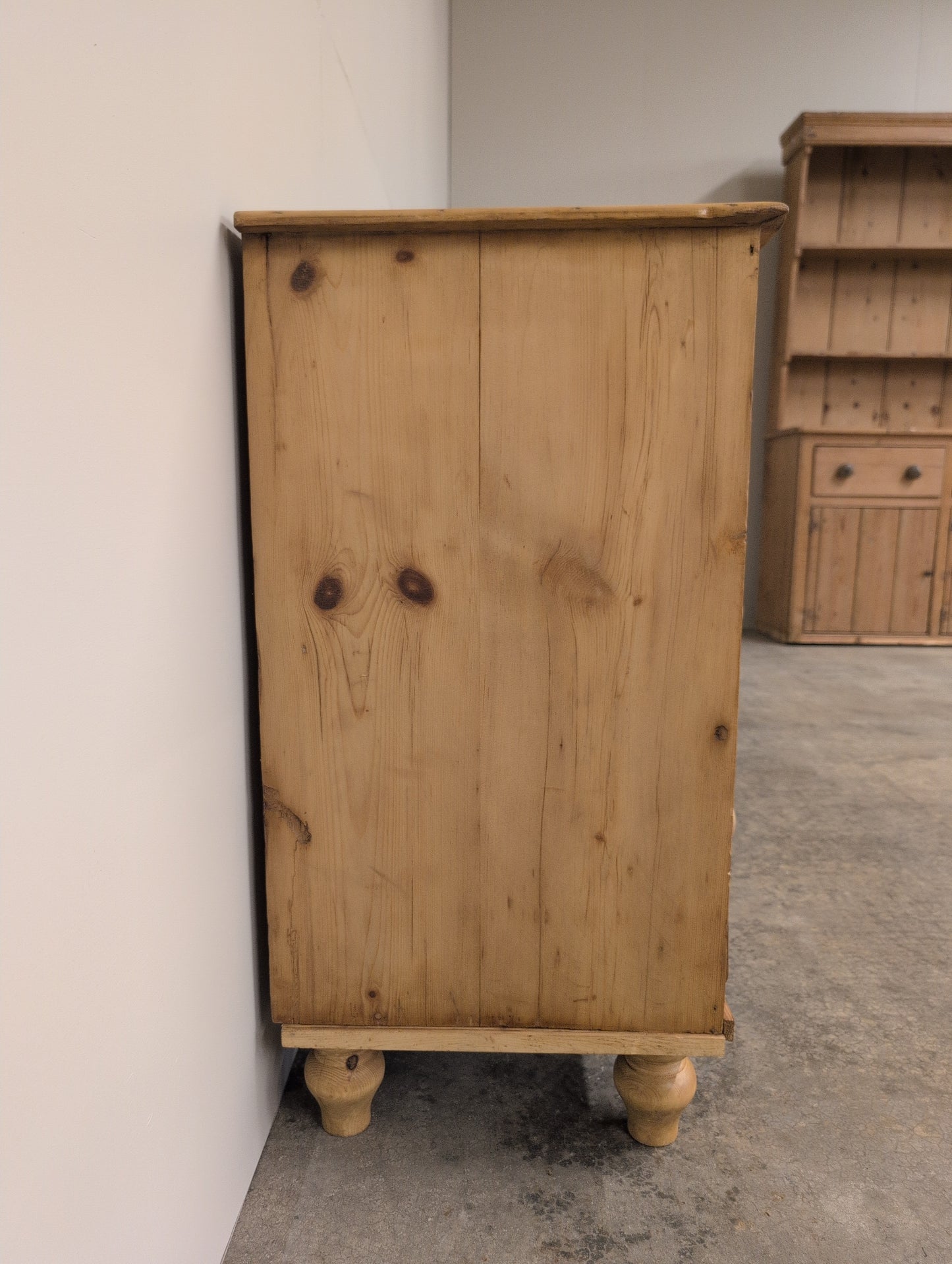 Nutty Brown English Pine Chest