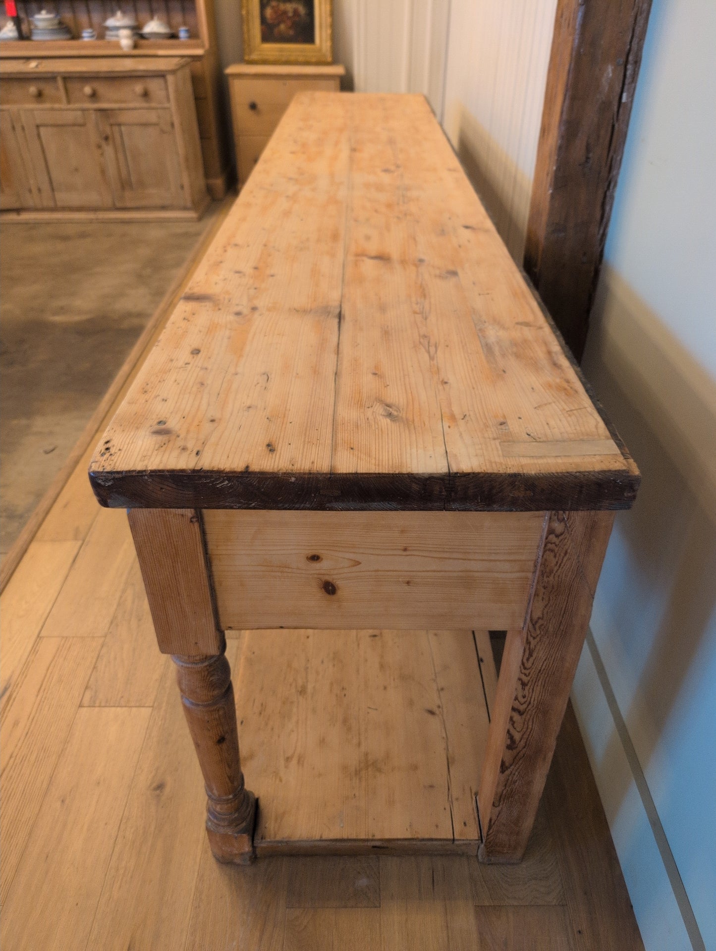 English Pine Potboard Base