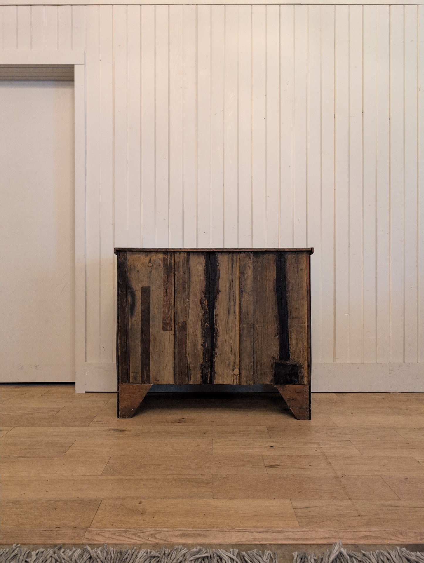 Mahogany 2 Over 2 Bow Front Chest