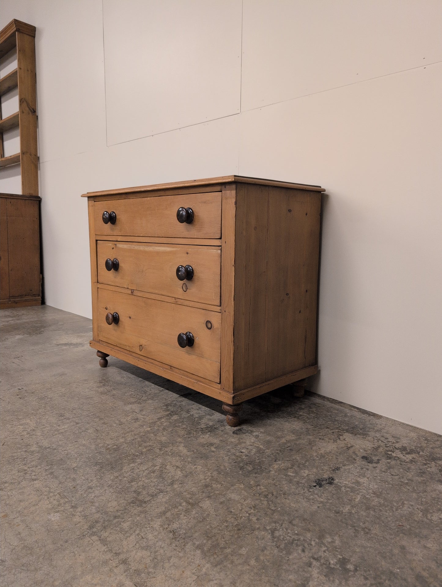 Chestnut Brown 3 Drawer Chest
