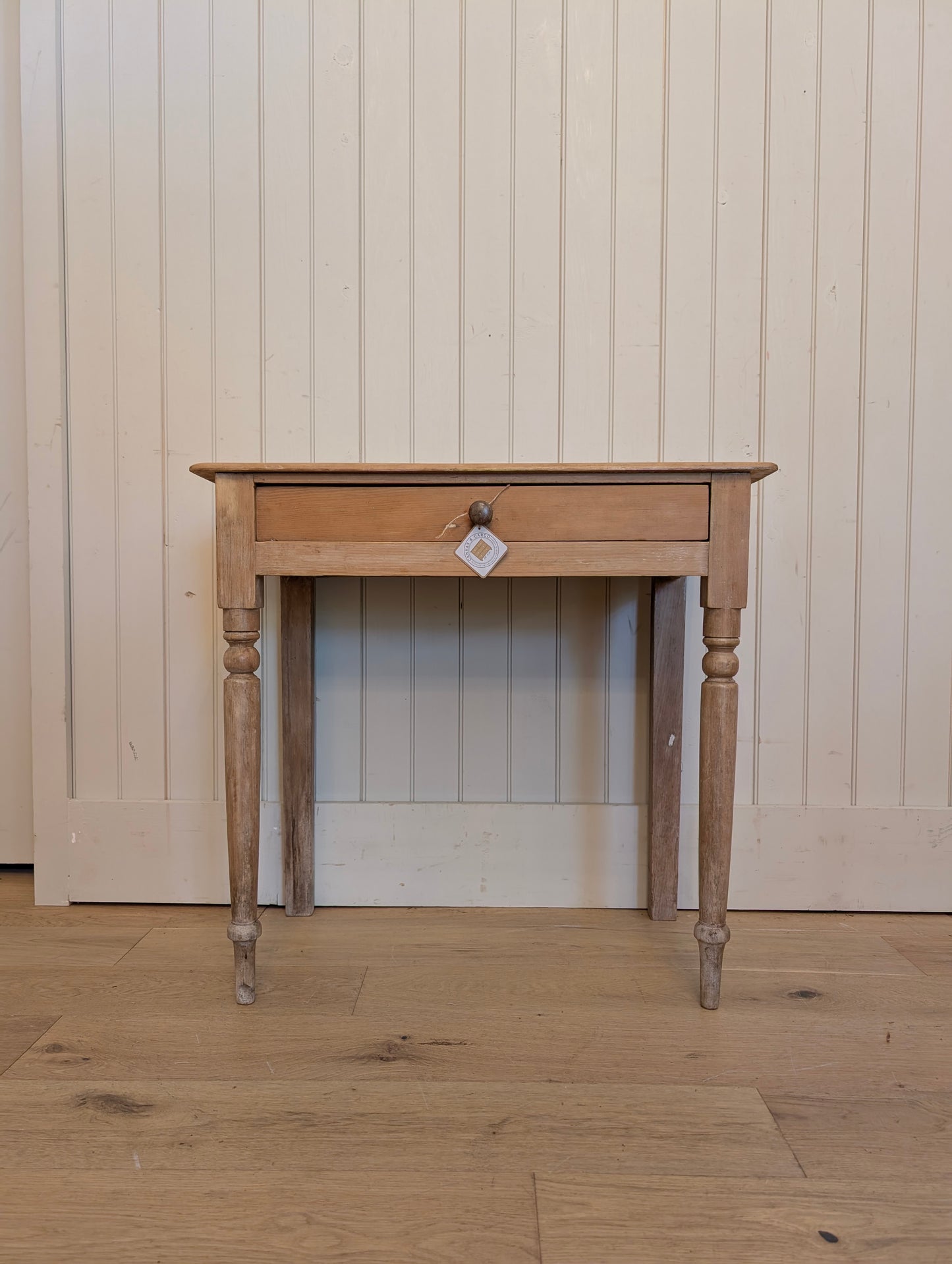 Single Drawer Pine Side Table