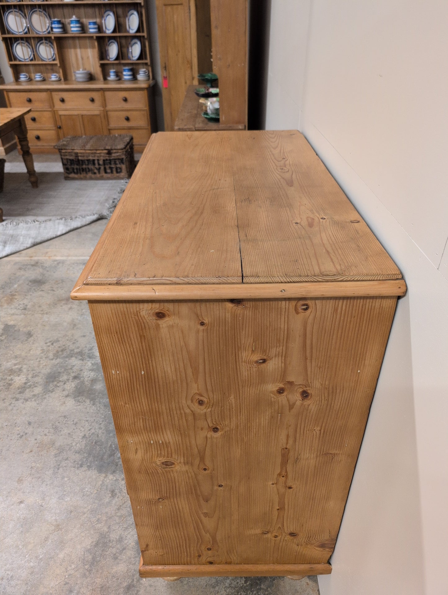 Substantial English Pine 2 Over 3