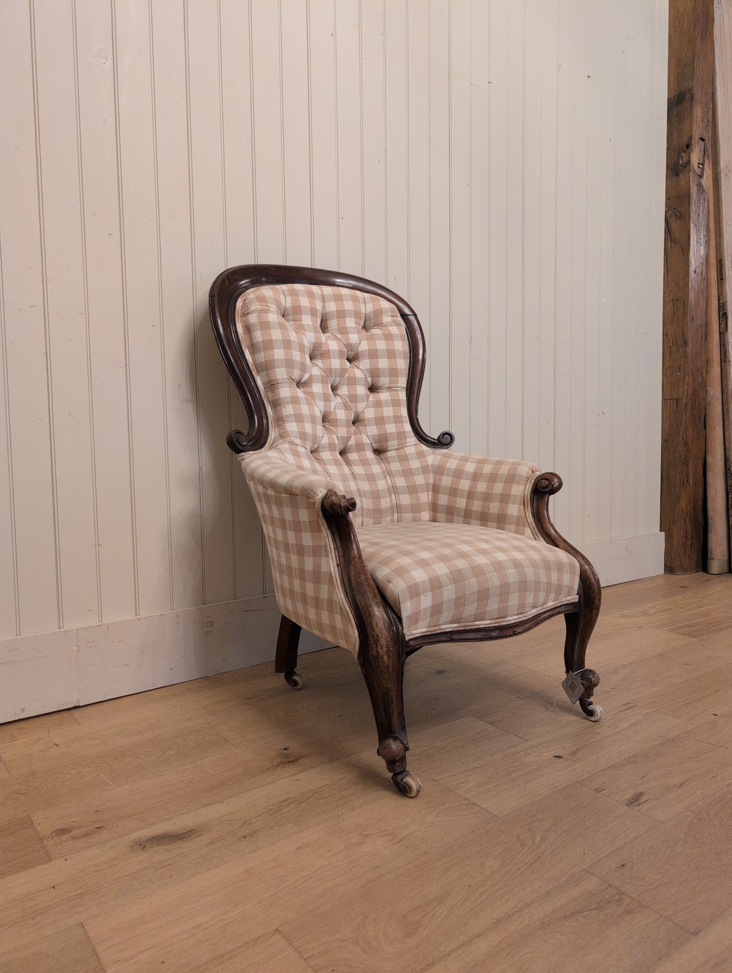 Gingham Nursing Chair
