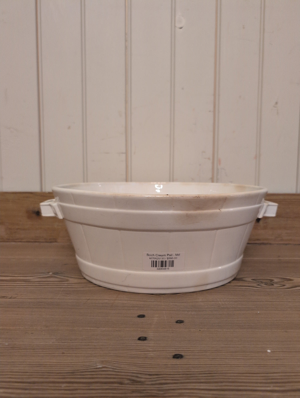 Boch Cream Pail - Md