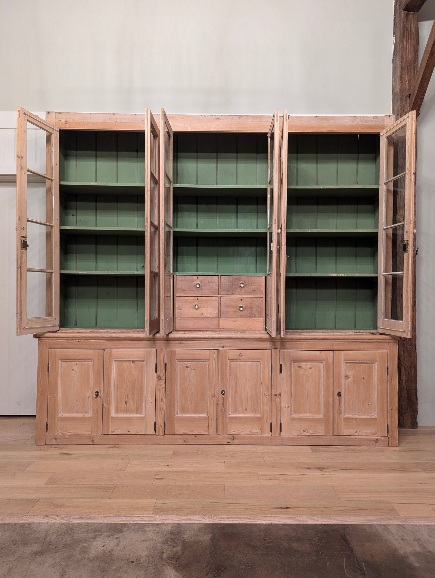 French Pine Bakery Cupboard