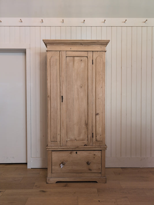 Slim Pine Wardrobe