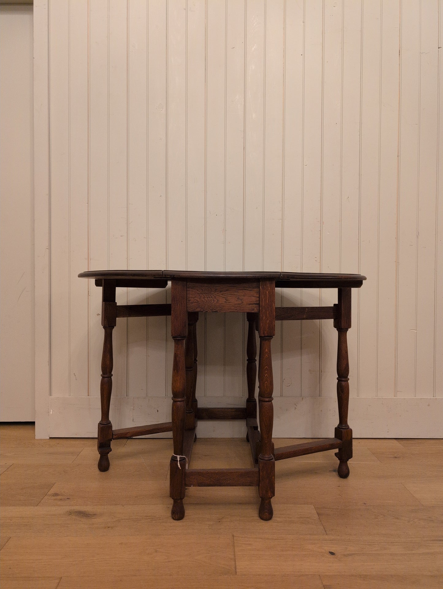 English Oak Drop Leaf Table
