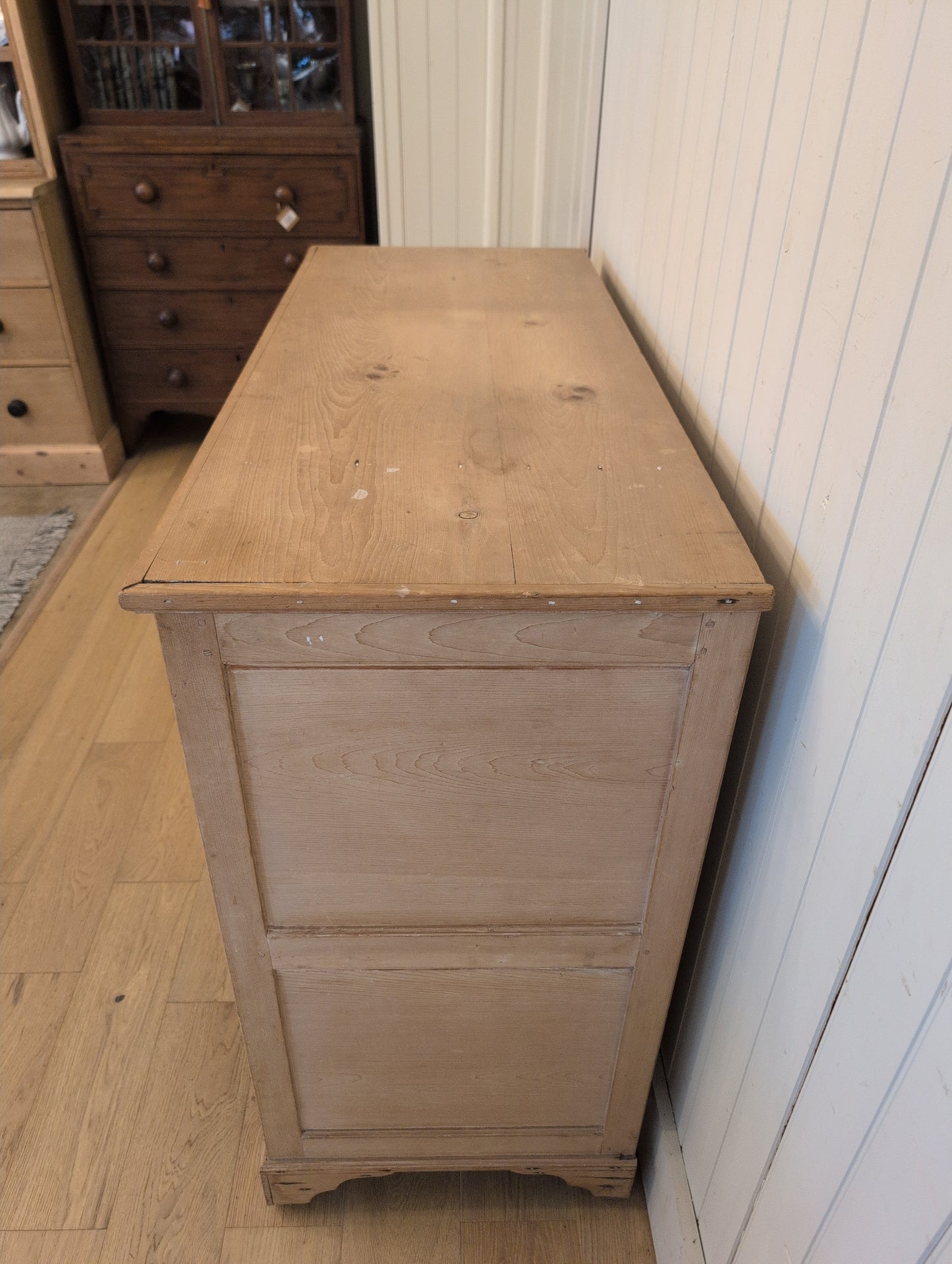 English Pine Mule Chest
