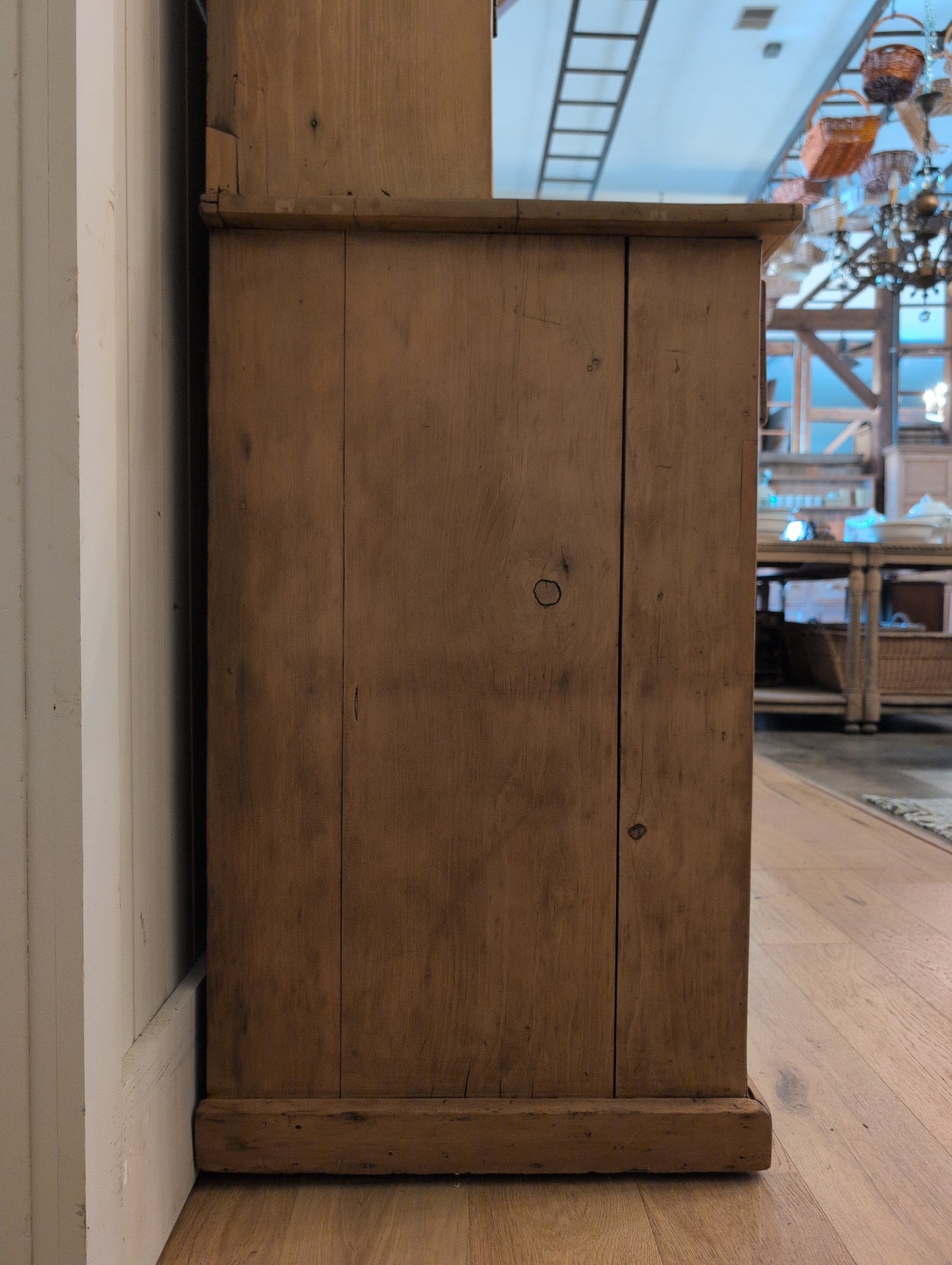 Glazed Dog Kennel Dresser