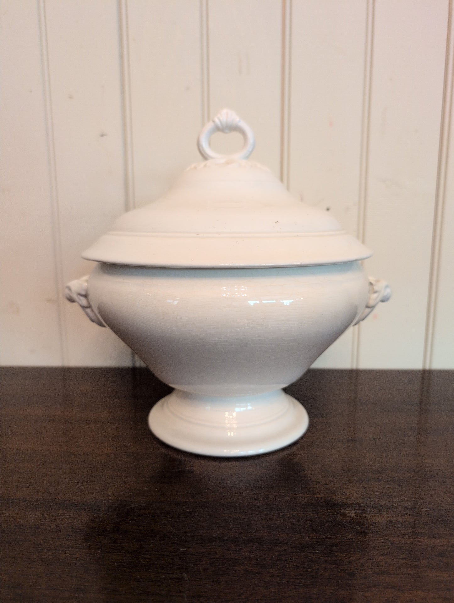 Ironstone Soupiere with Lid 56