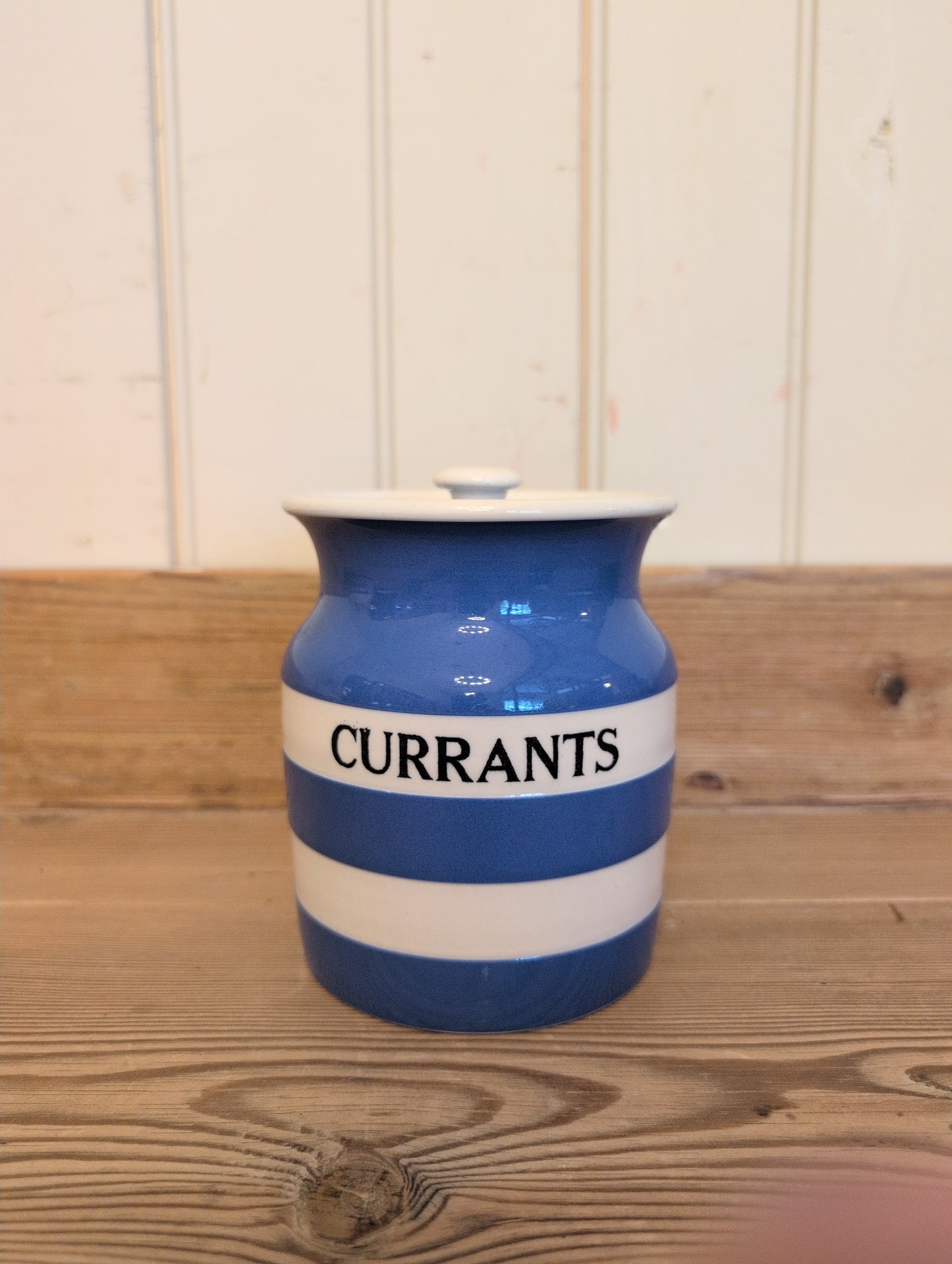 Cornishware Canister Currants