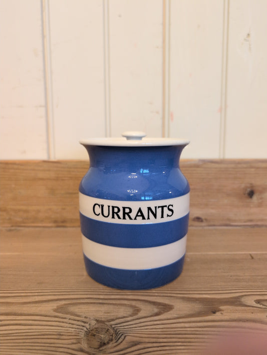 Cornishware Canister Currants
