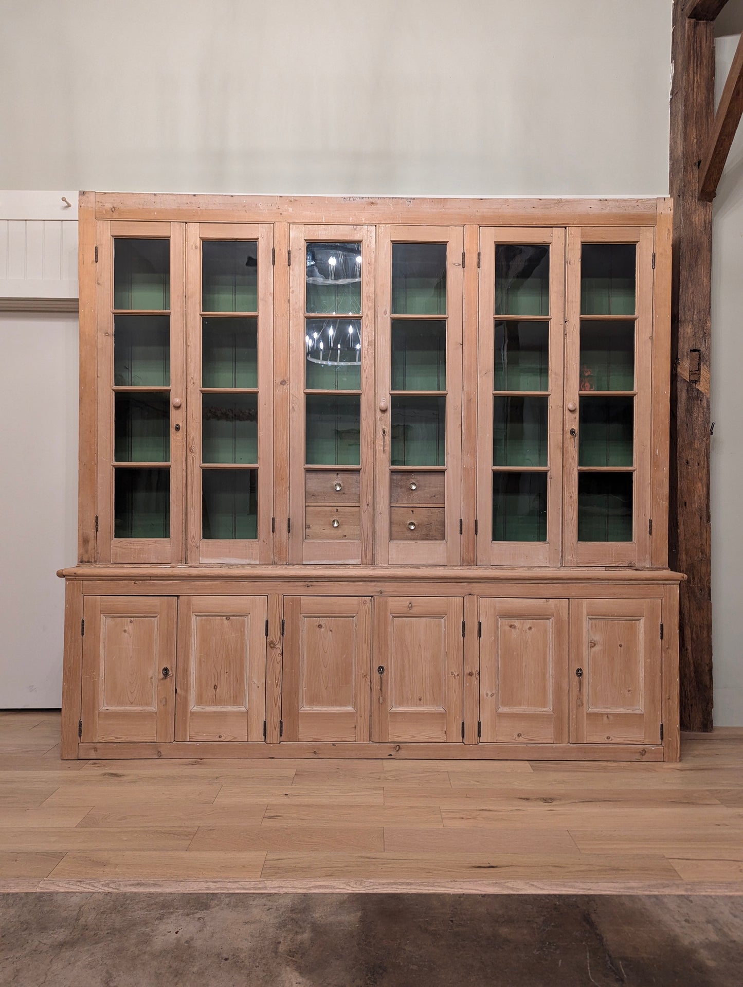 French Pine Bakery Cupboard