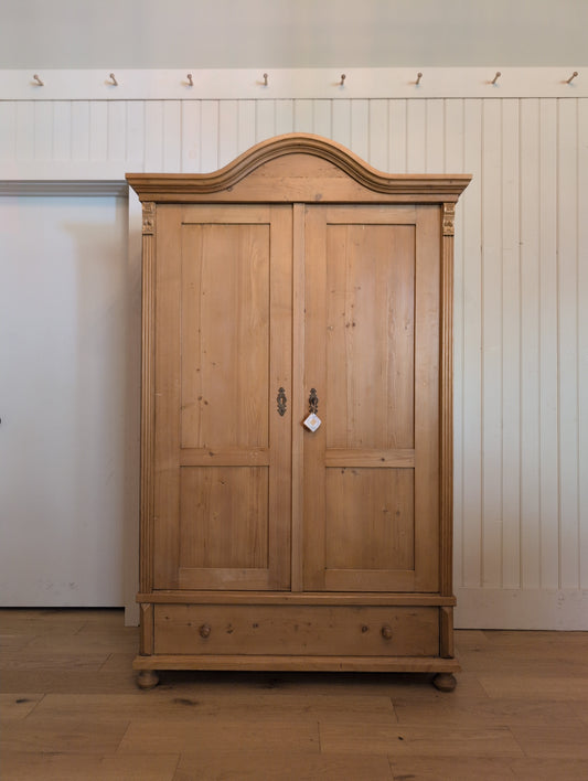 Double Door Arch Top Wardrobe