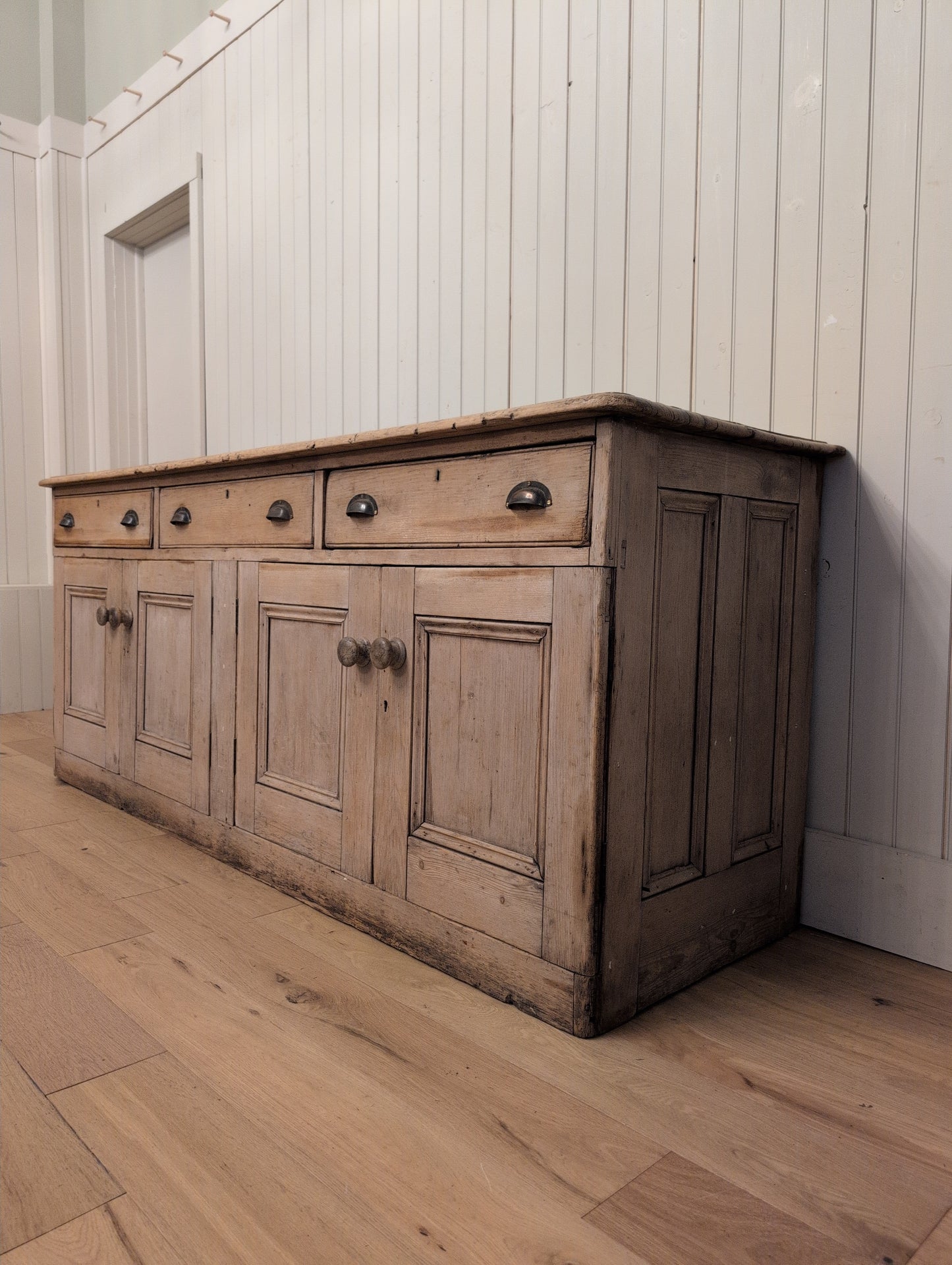 Victorian Pine 7ft+ Sideboard