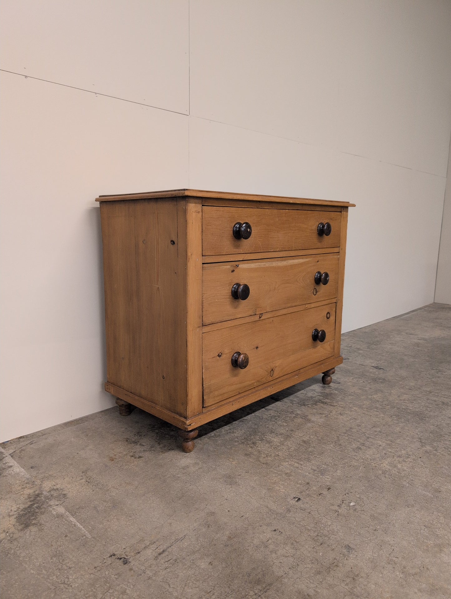 Chestnut Brown 3 Drawer Chest