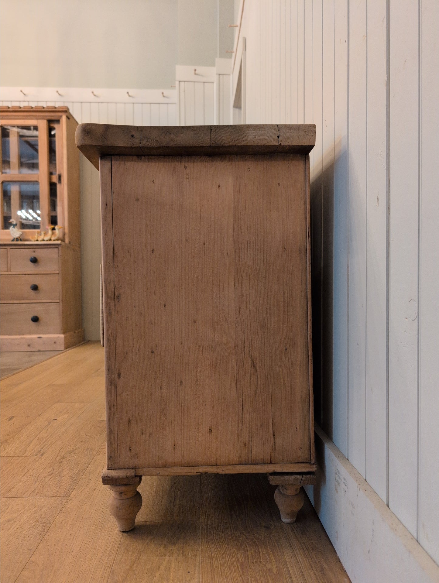 Stripped Pine 6ft Sideboard