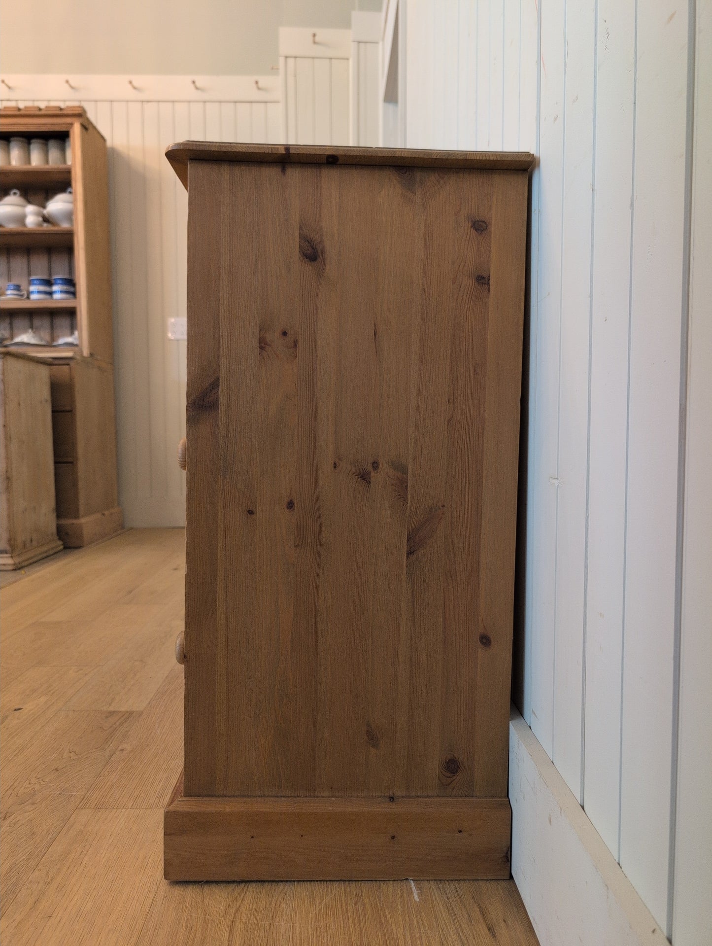 Vintage Pine Bank of Drawers