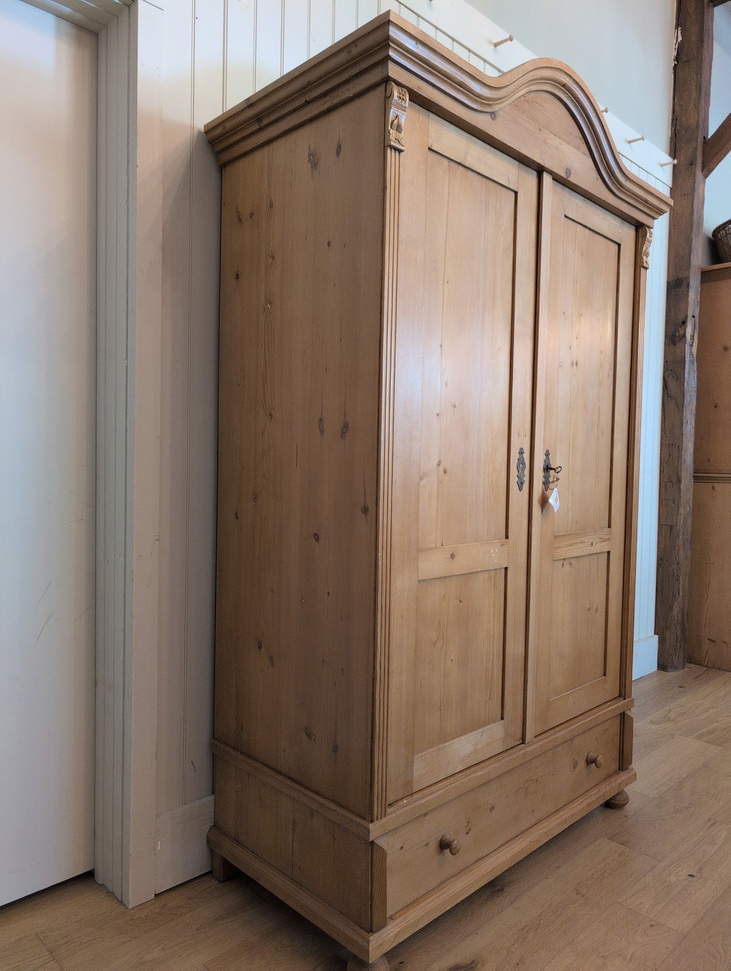 Double Door Arch Top Wardrobe