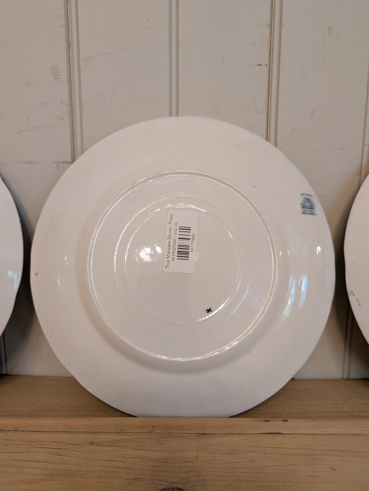 Teal Marsden Dinner Plate