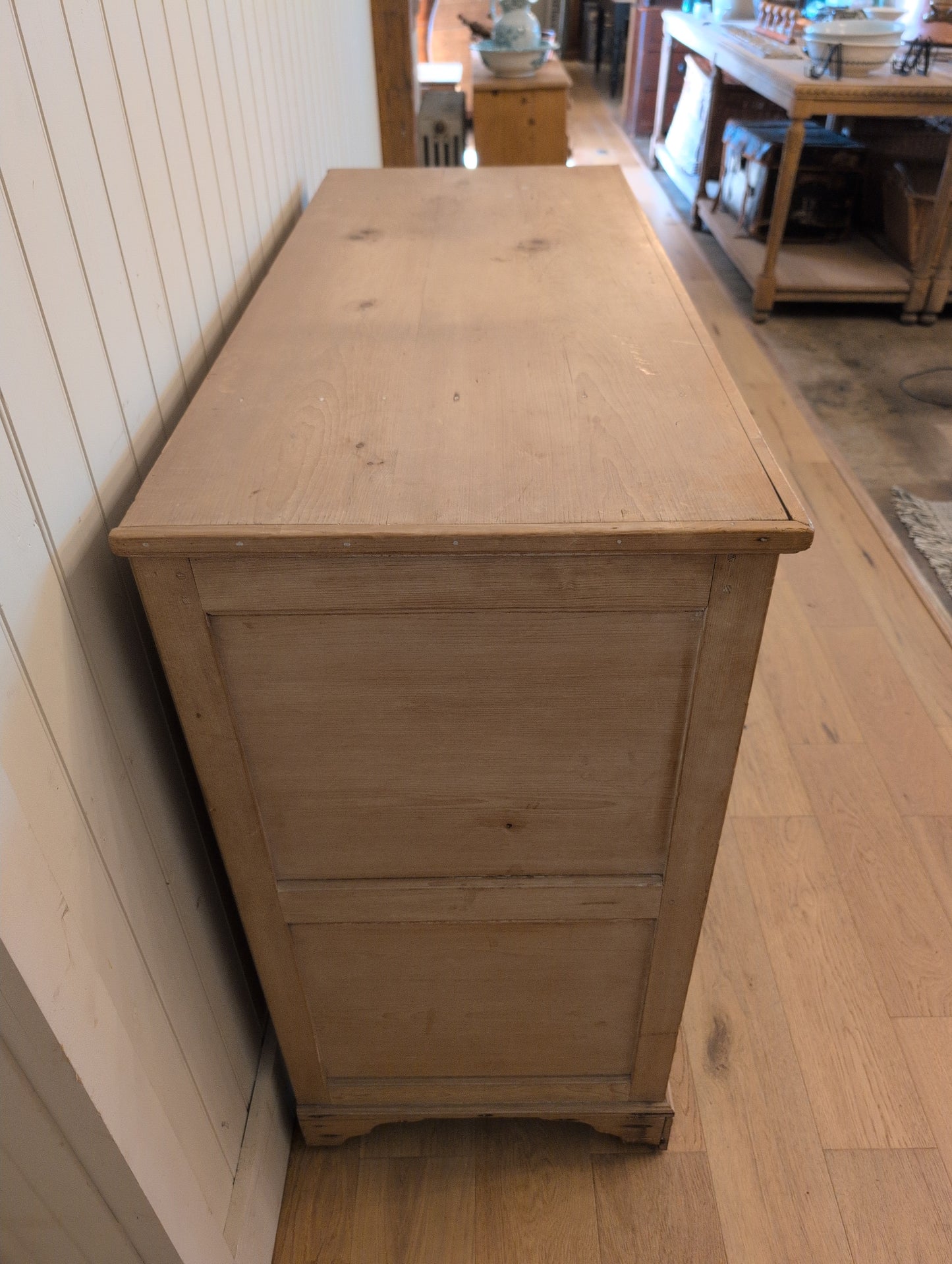 English Pine Mule Chest