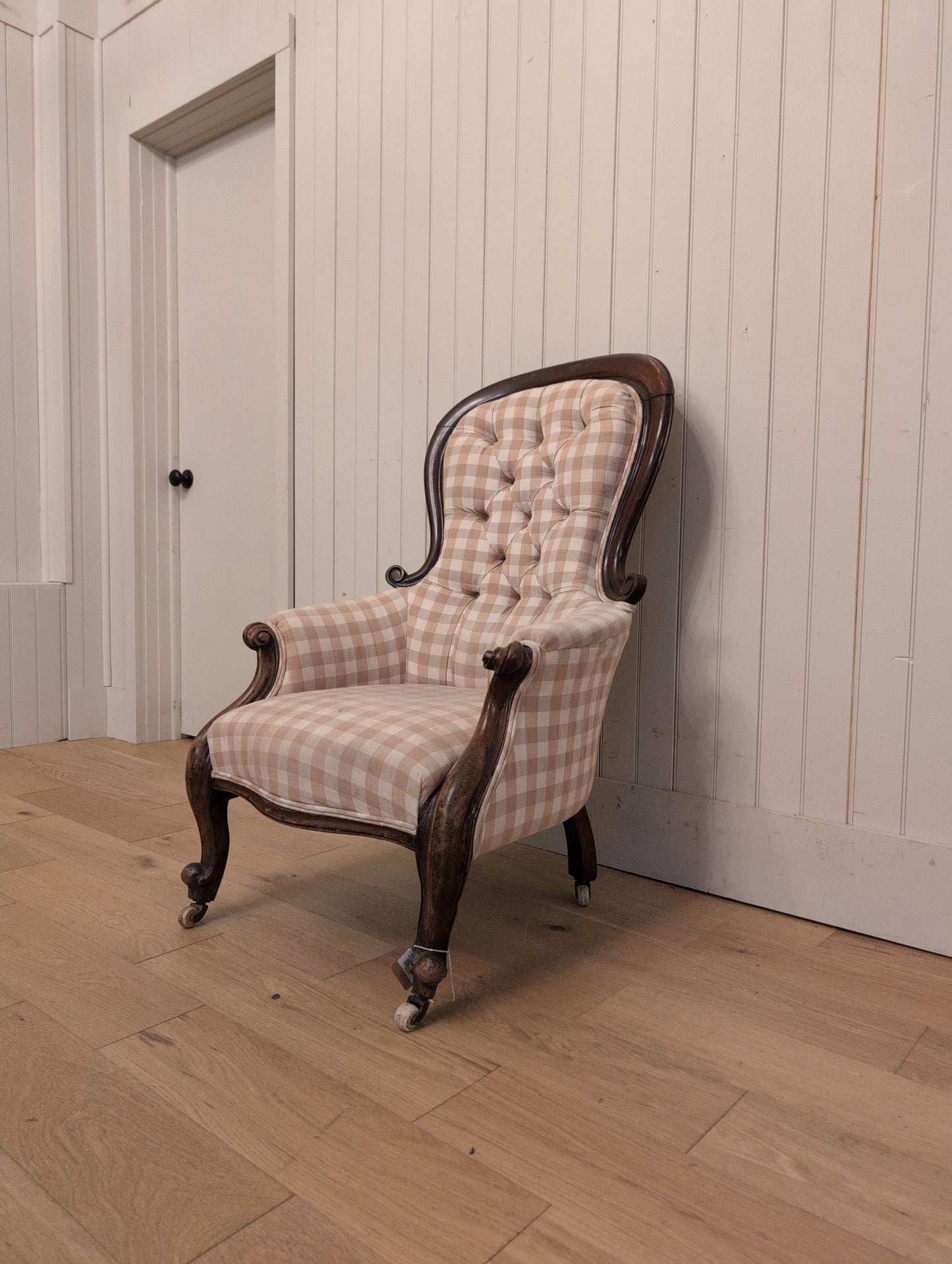 Gingham Nursing Chair
