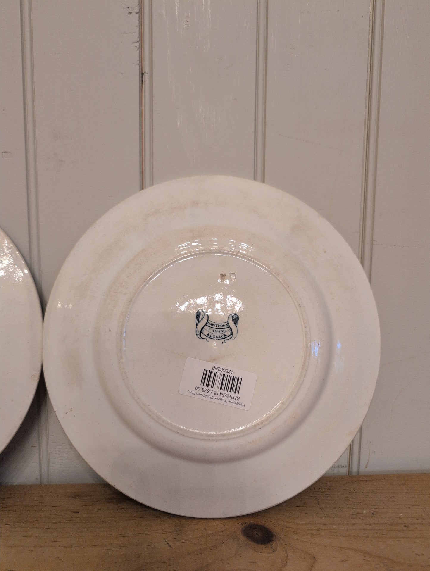 Hawthorne Blossom Blue/Green Plate