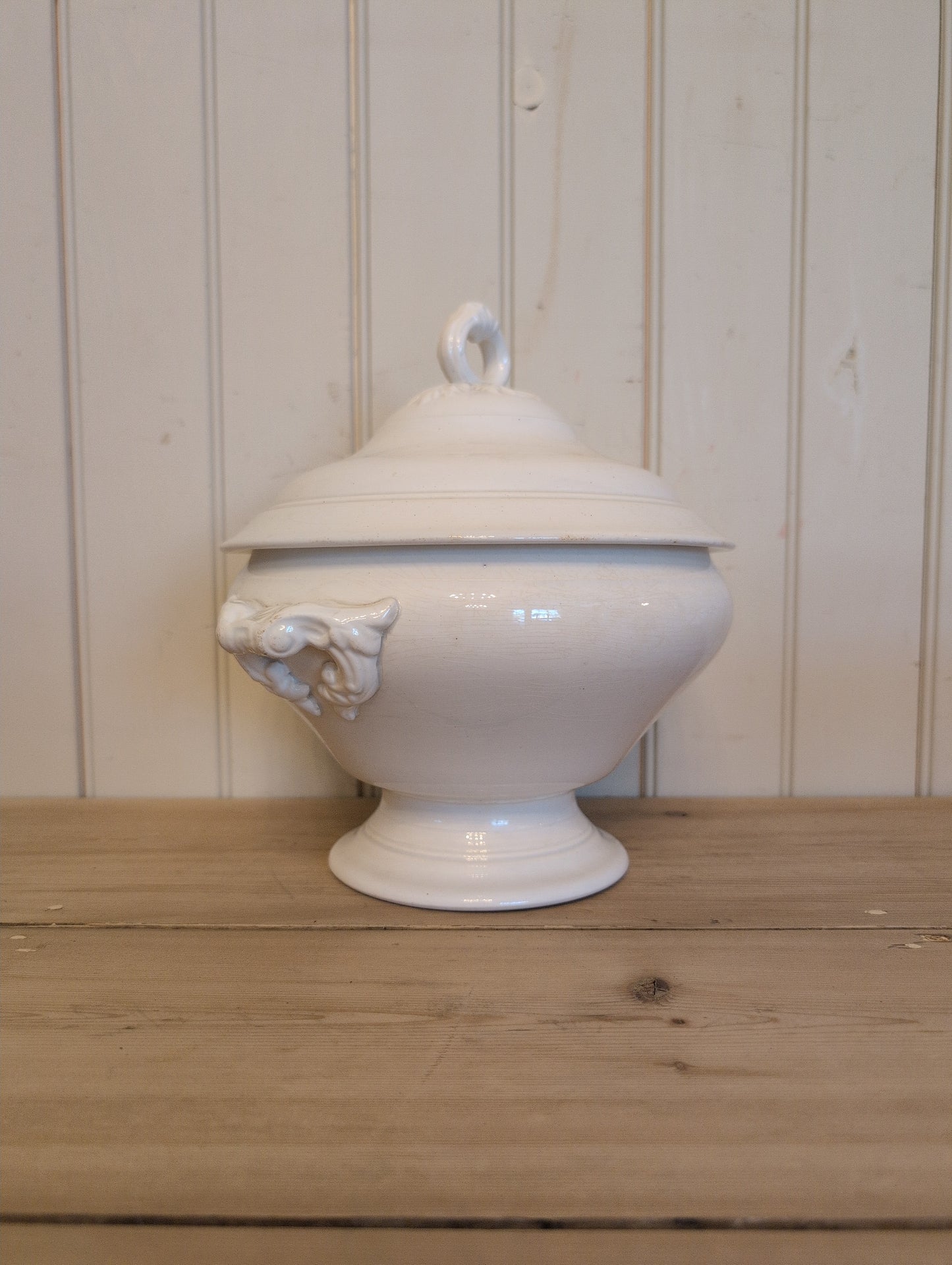 Ironstone Soupiere with Lid 56