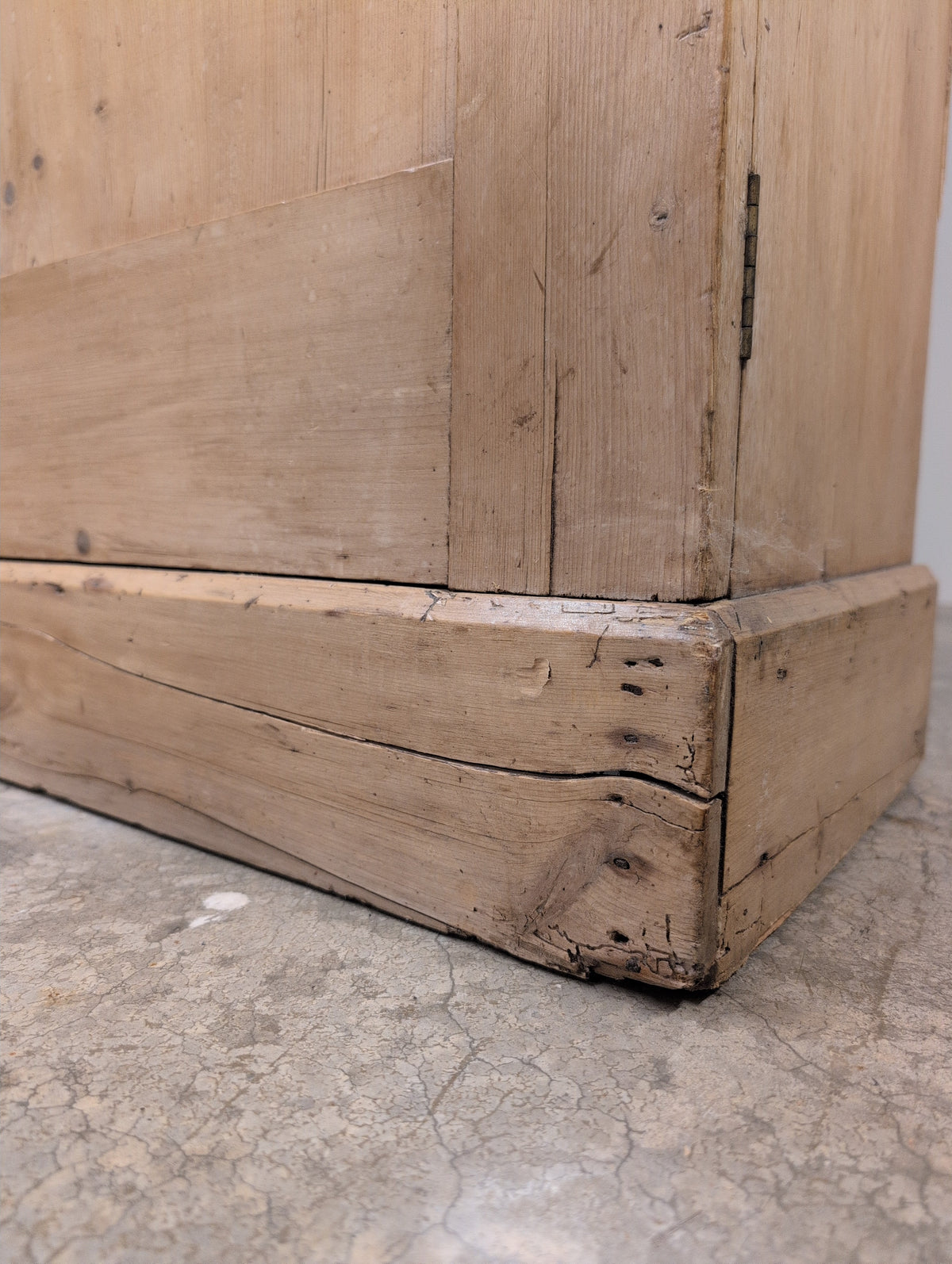 Narrow Pine Linen Cupboard