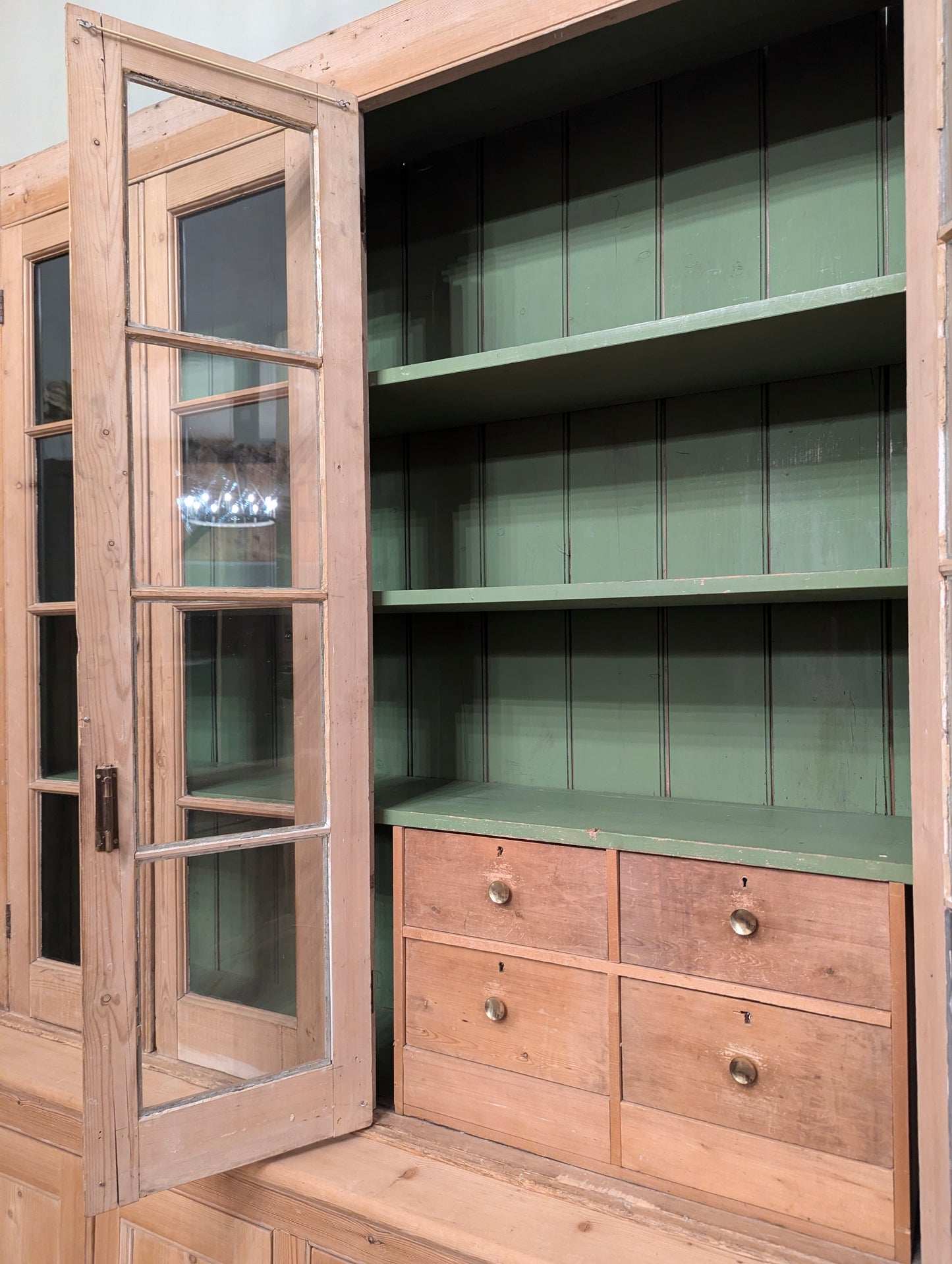 French Pine Bakery Cupboard