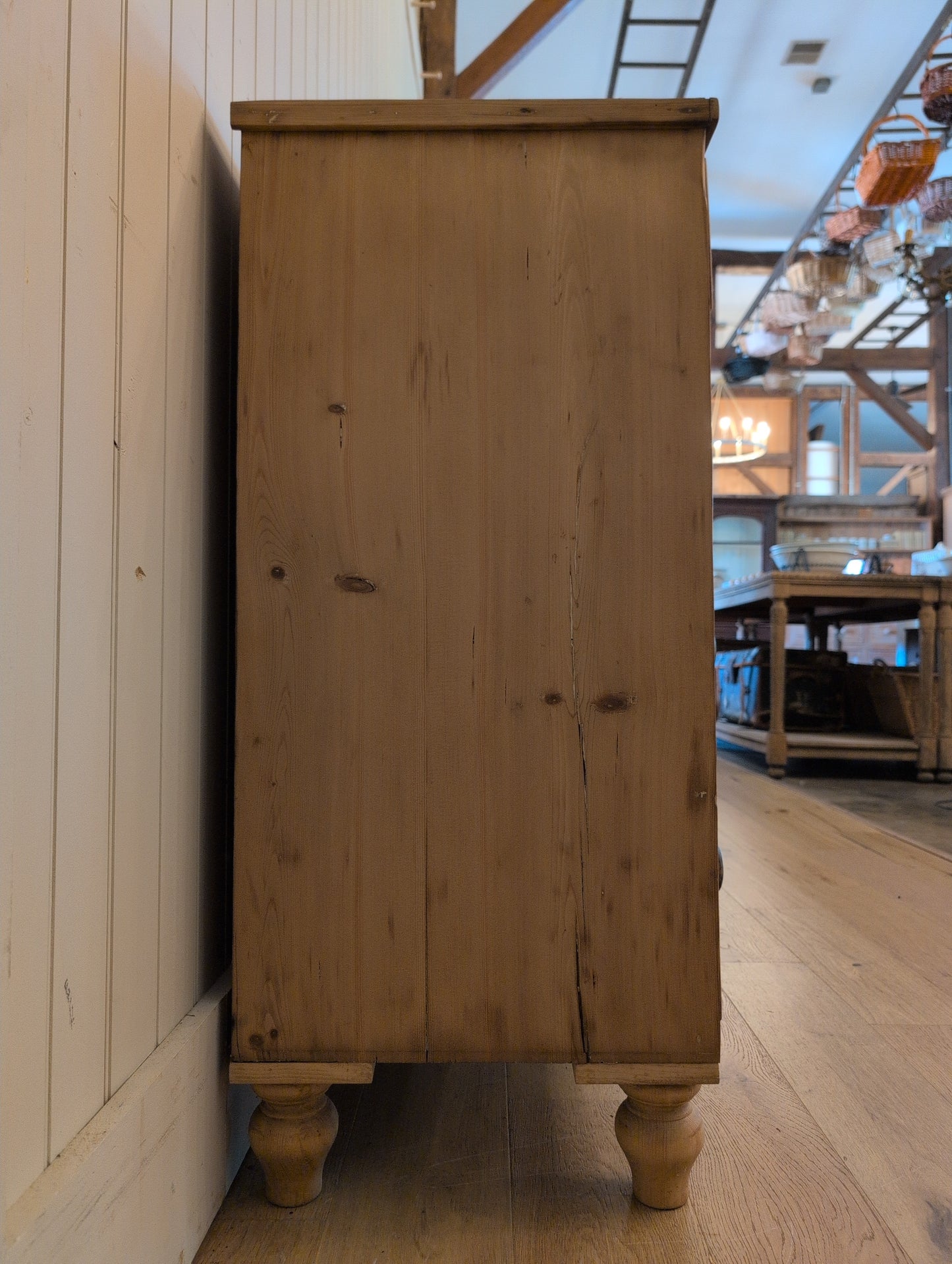 Narrow 2 Over 3 Pine Chest