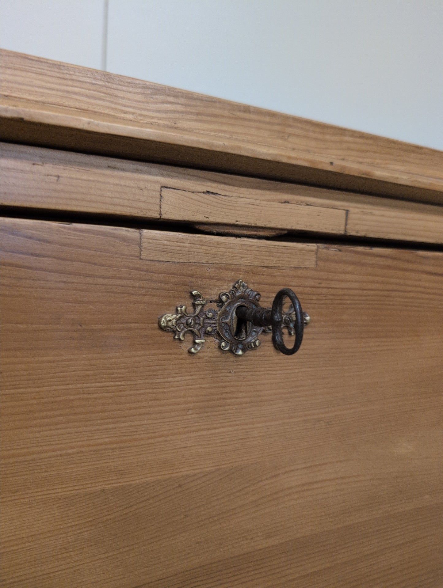 European Pine Secretary Desk