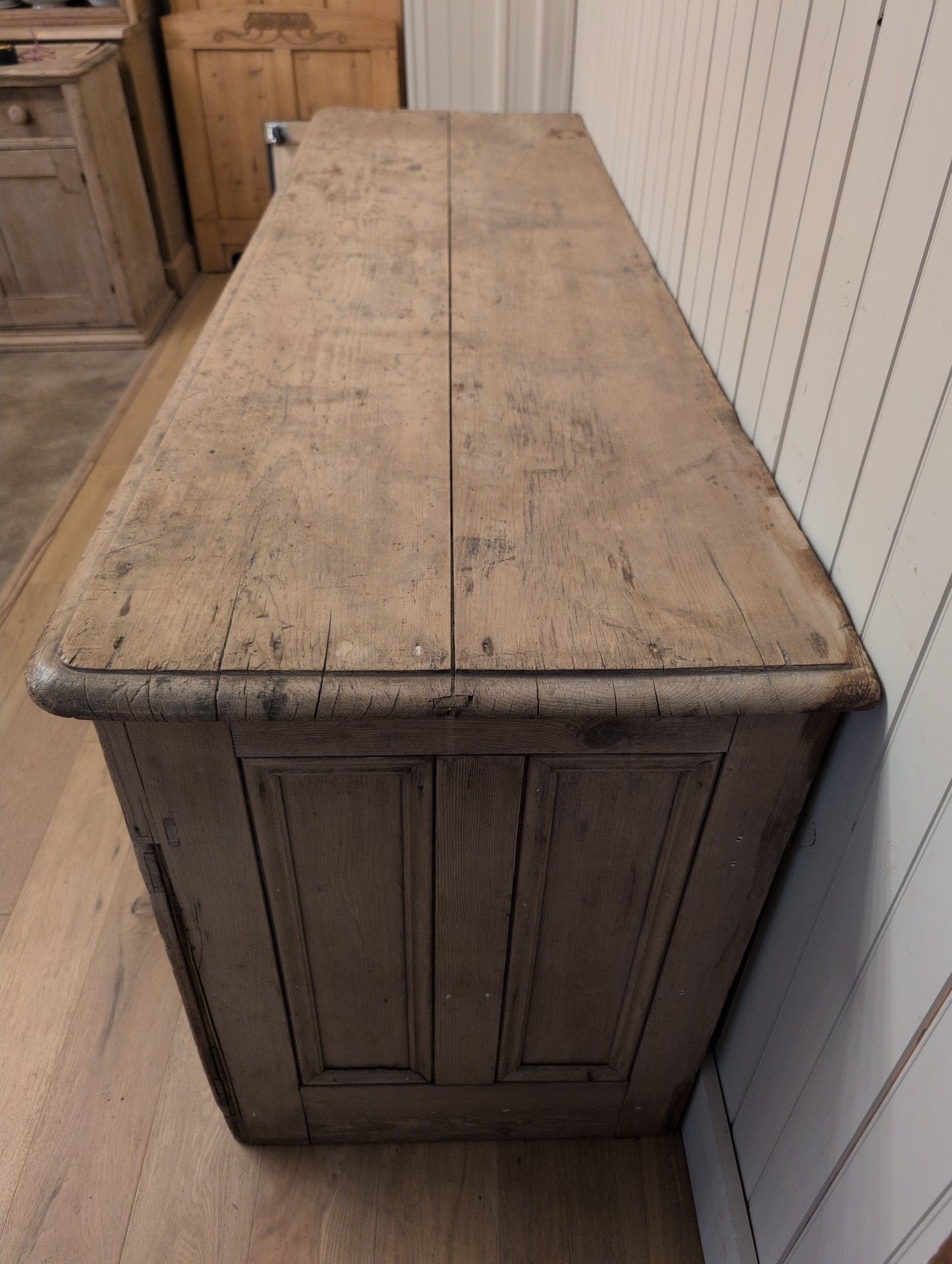 Victorian Pine 7ft+ Sideboard