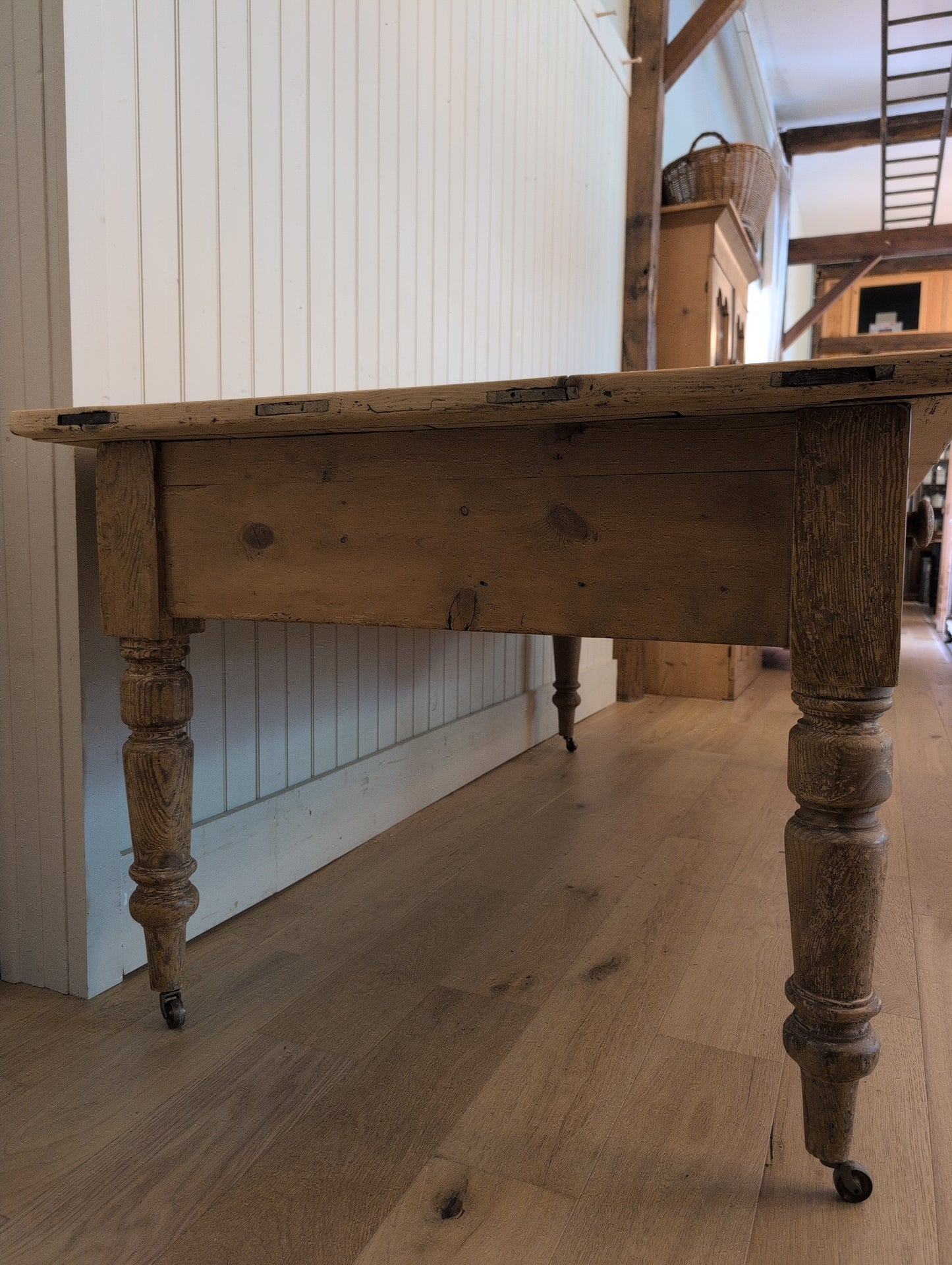 2 Drawer English Pine Table