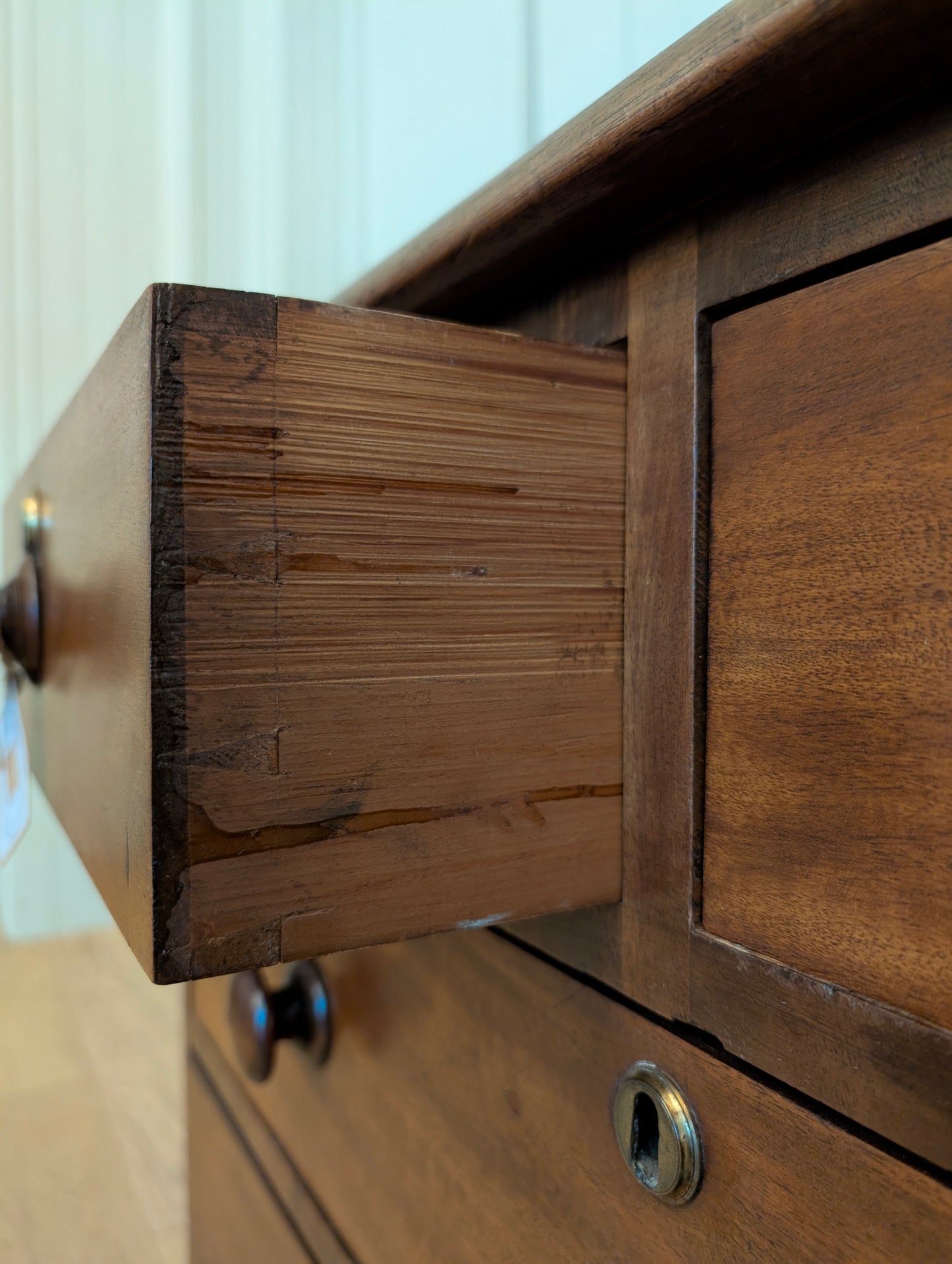 Mahogany 2 Over 2 Chest