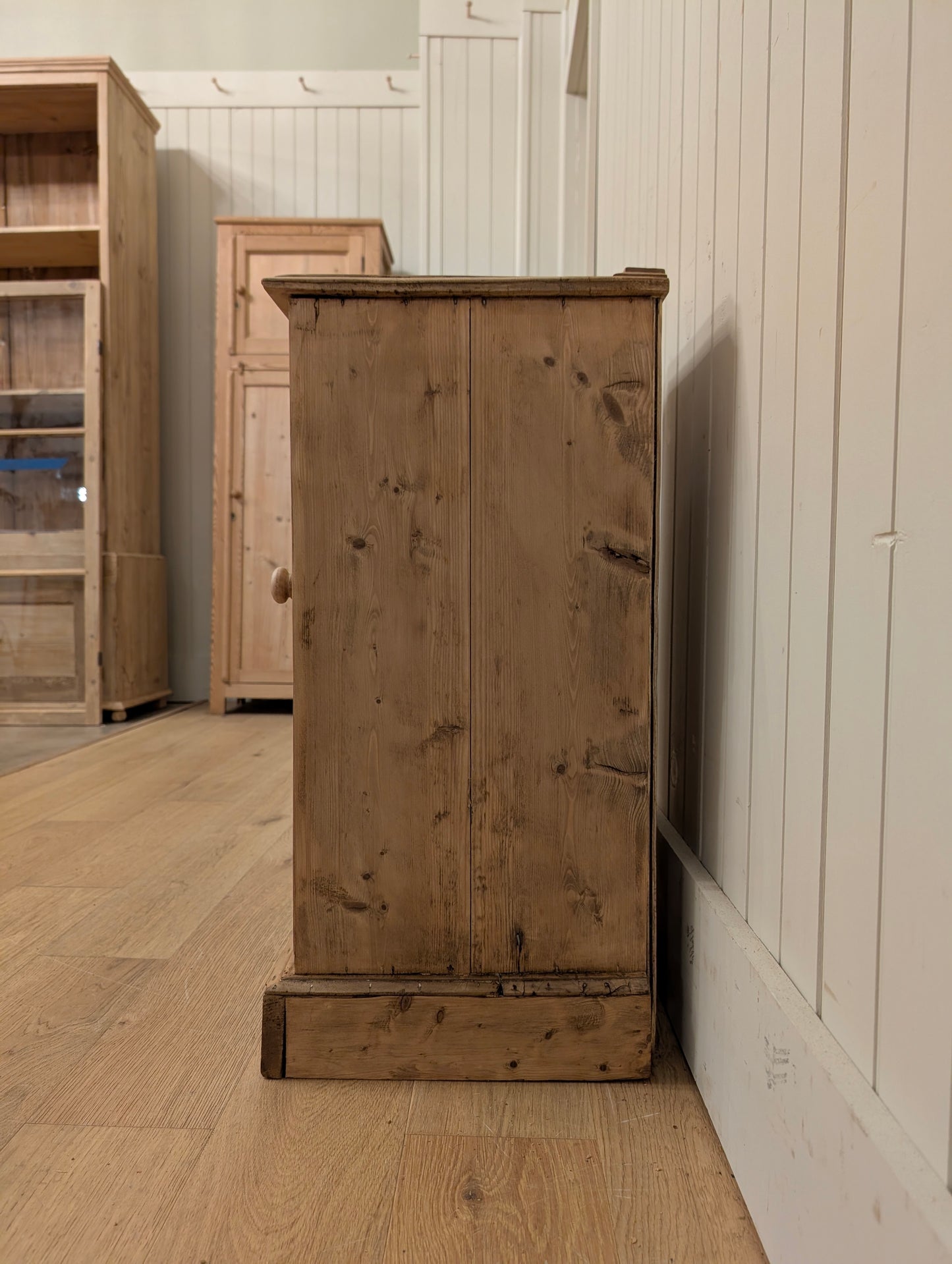 English Pine Bedside Table