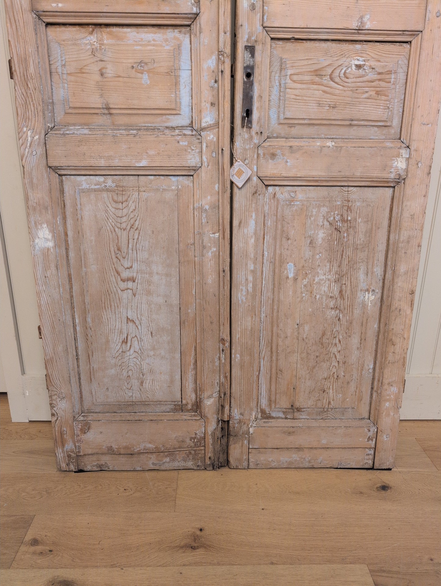 Pair of French Pine Doors